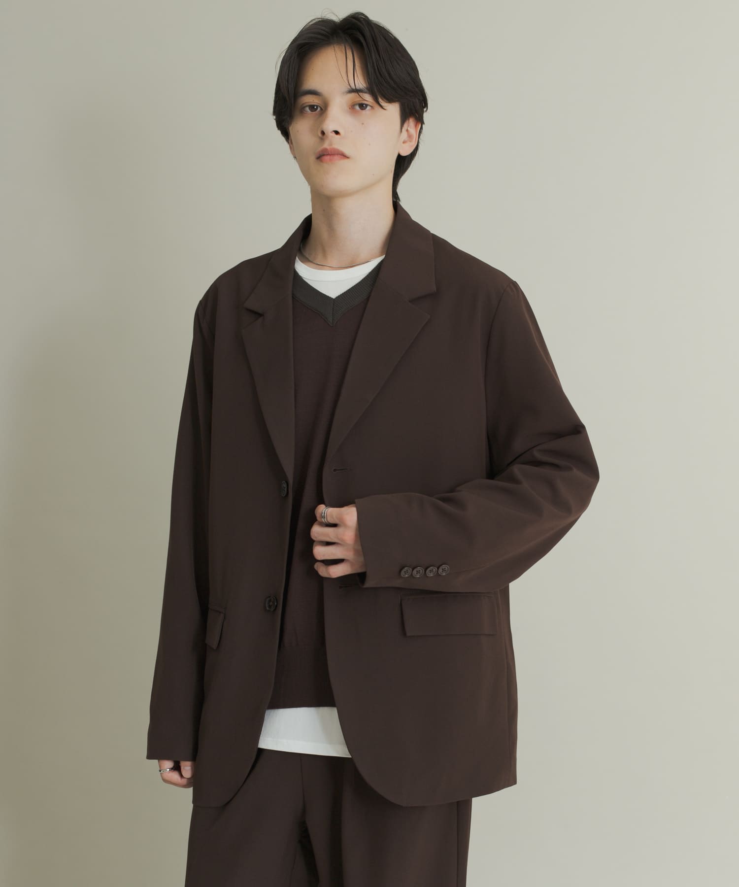 身長：173cm サイズ：L