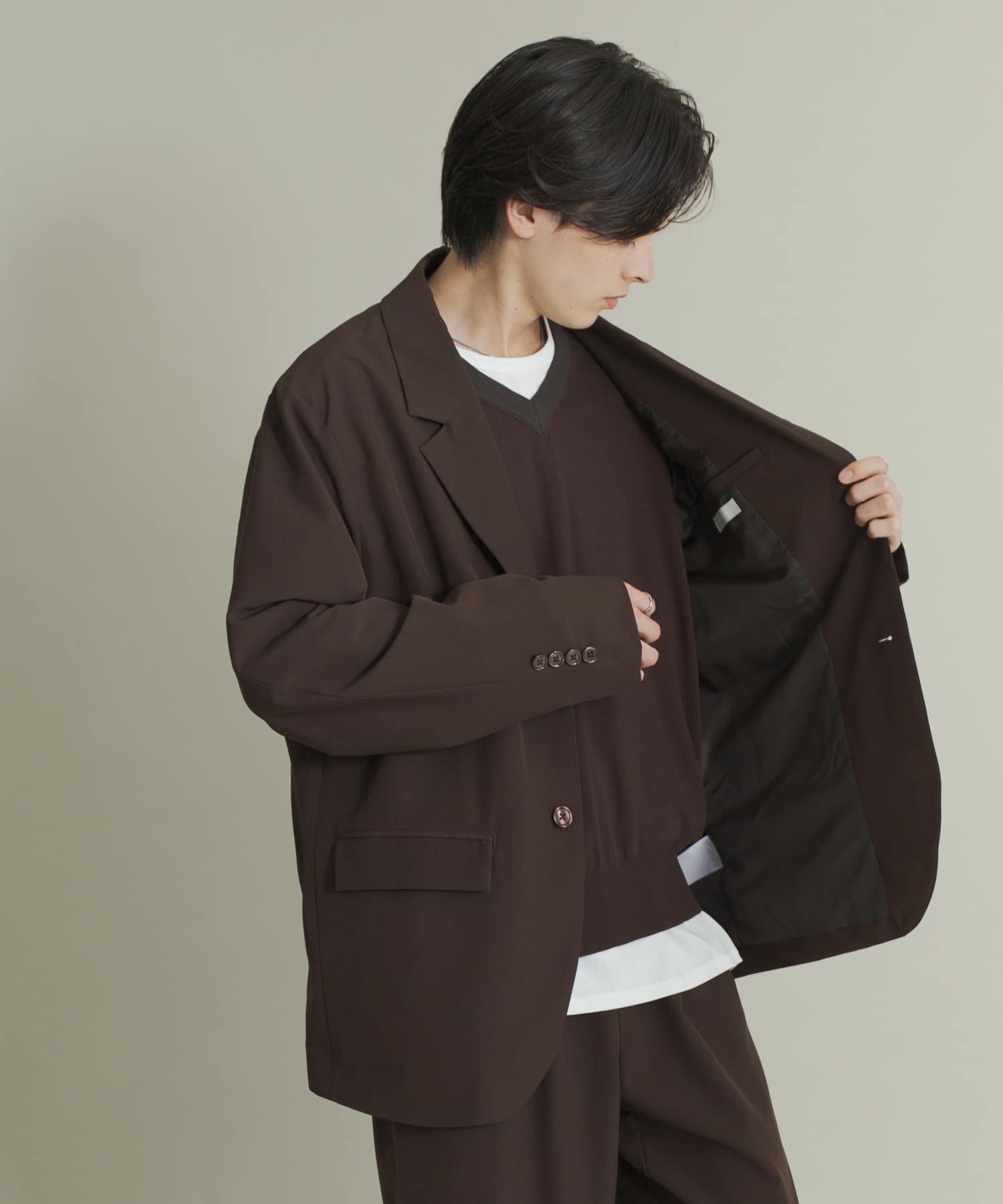 身長：173cm サイズ：L