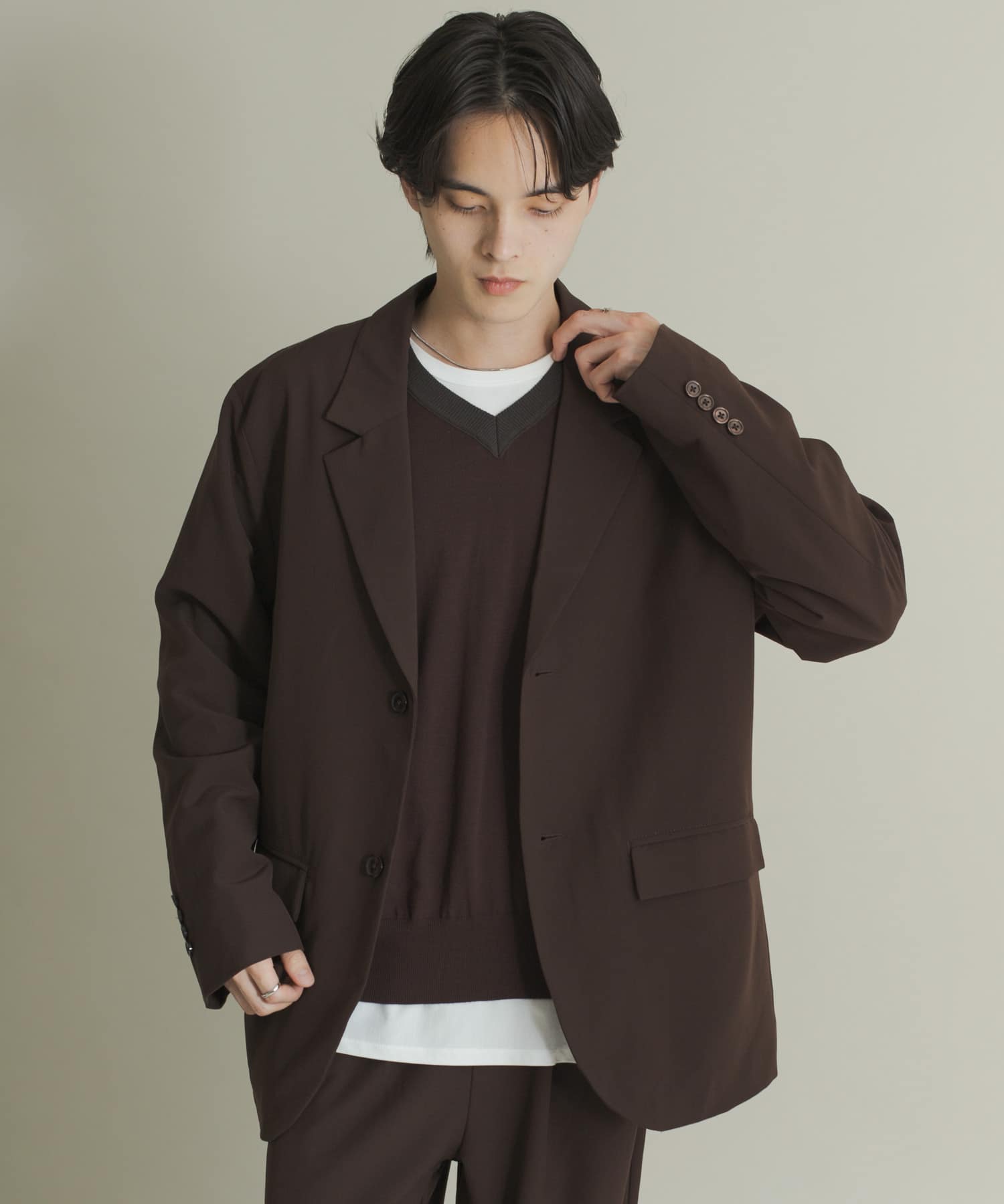 身長：173cm サイズ：L