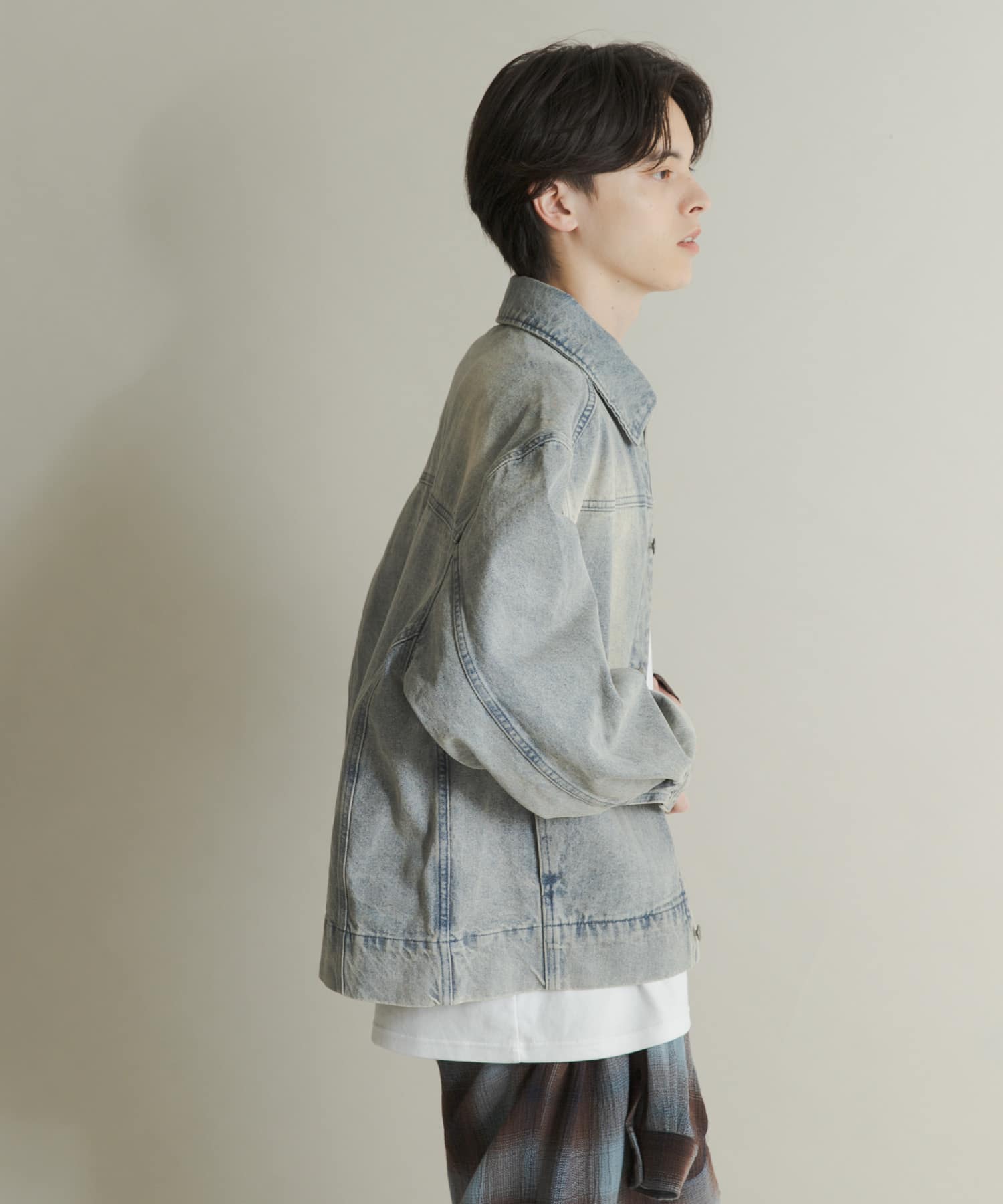 身長：173cm サイズ：L