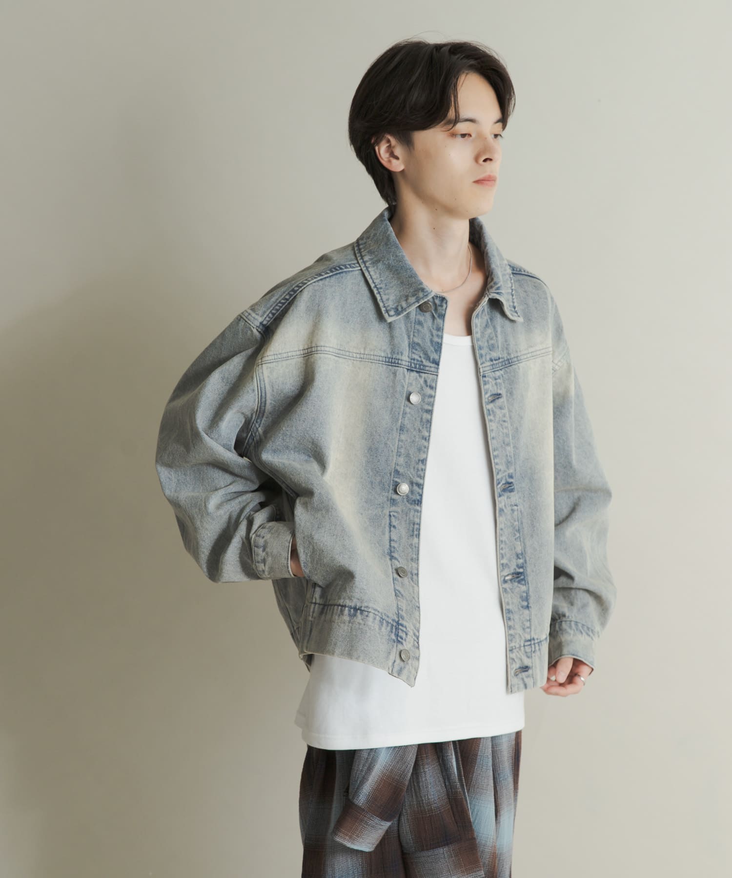 身長：173cm サイズ：L