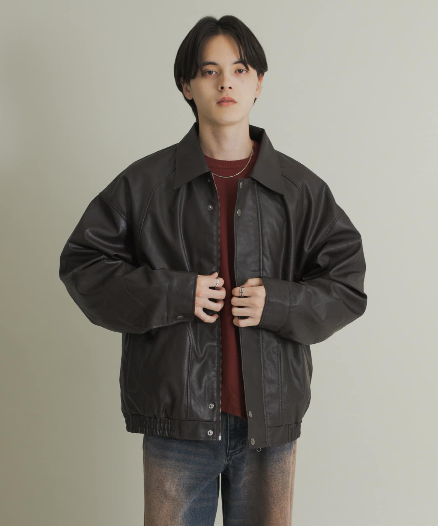 身長：173cm サイズ：L