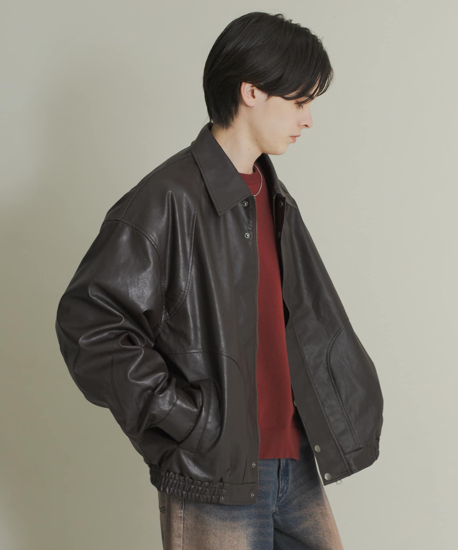 身長：173cm サイズ：L