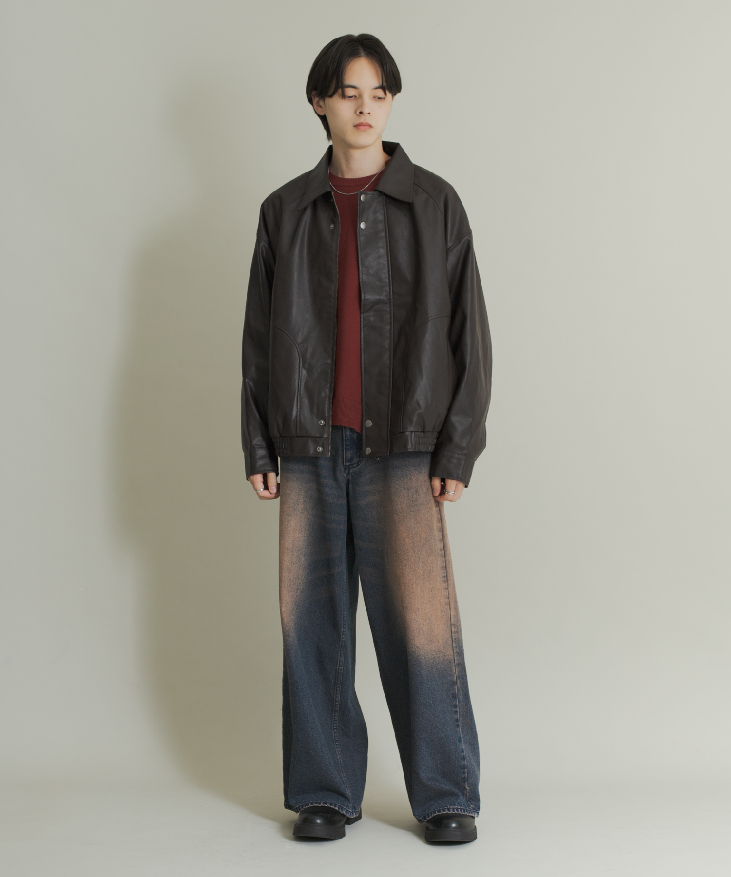 身長：173cm サイズ：L