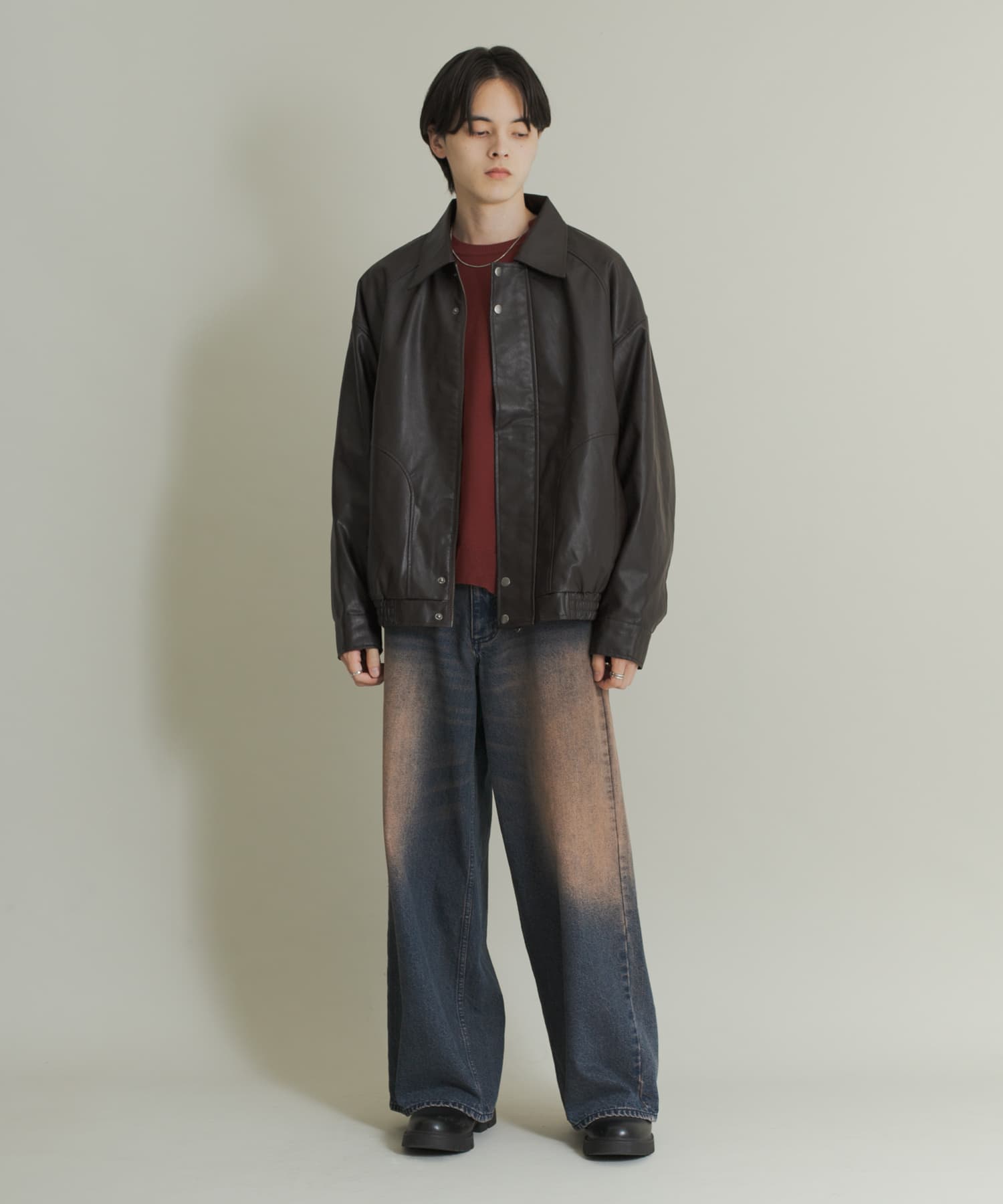 身長：173cm サイズ：L