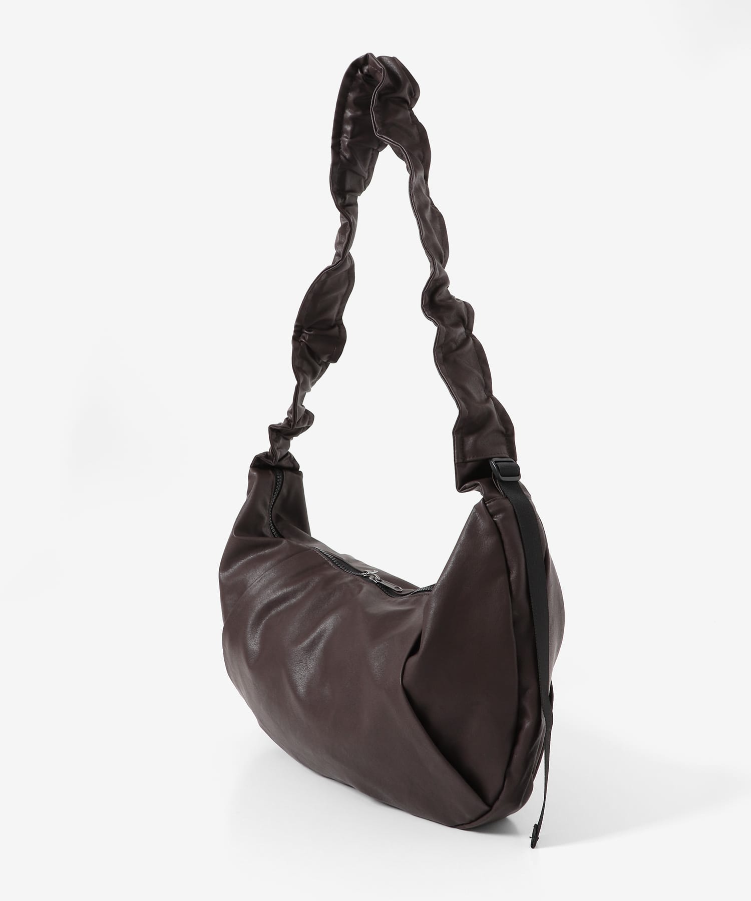 コクーンショルダーバッグ BROWN one