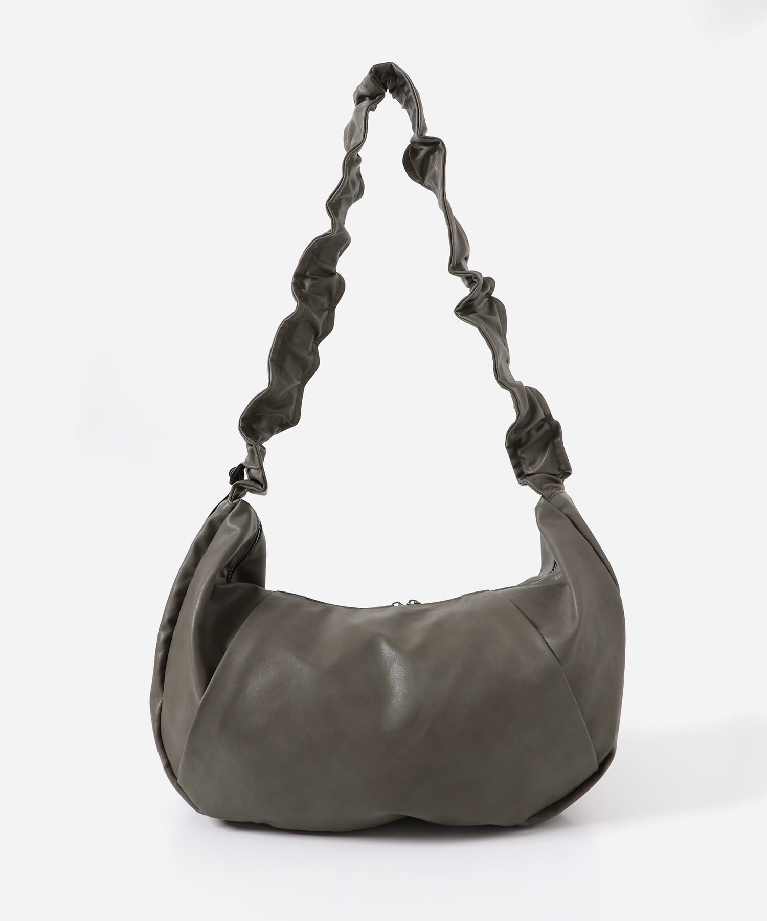 コクーンショルダーバッグ KHAKI one
