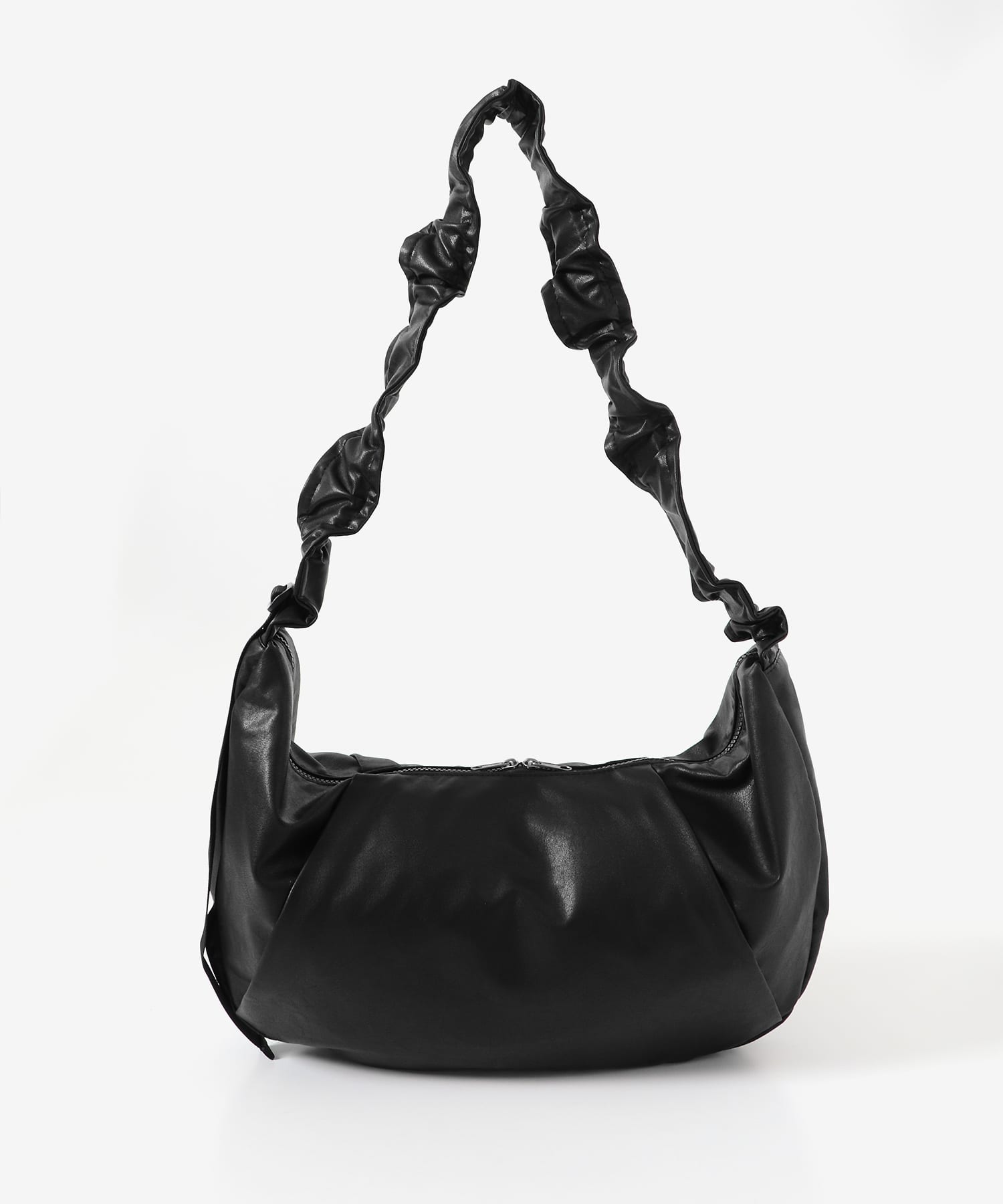 コクーンショルダーバッグ BLACK one