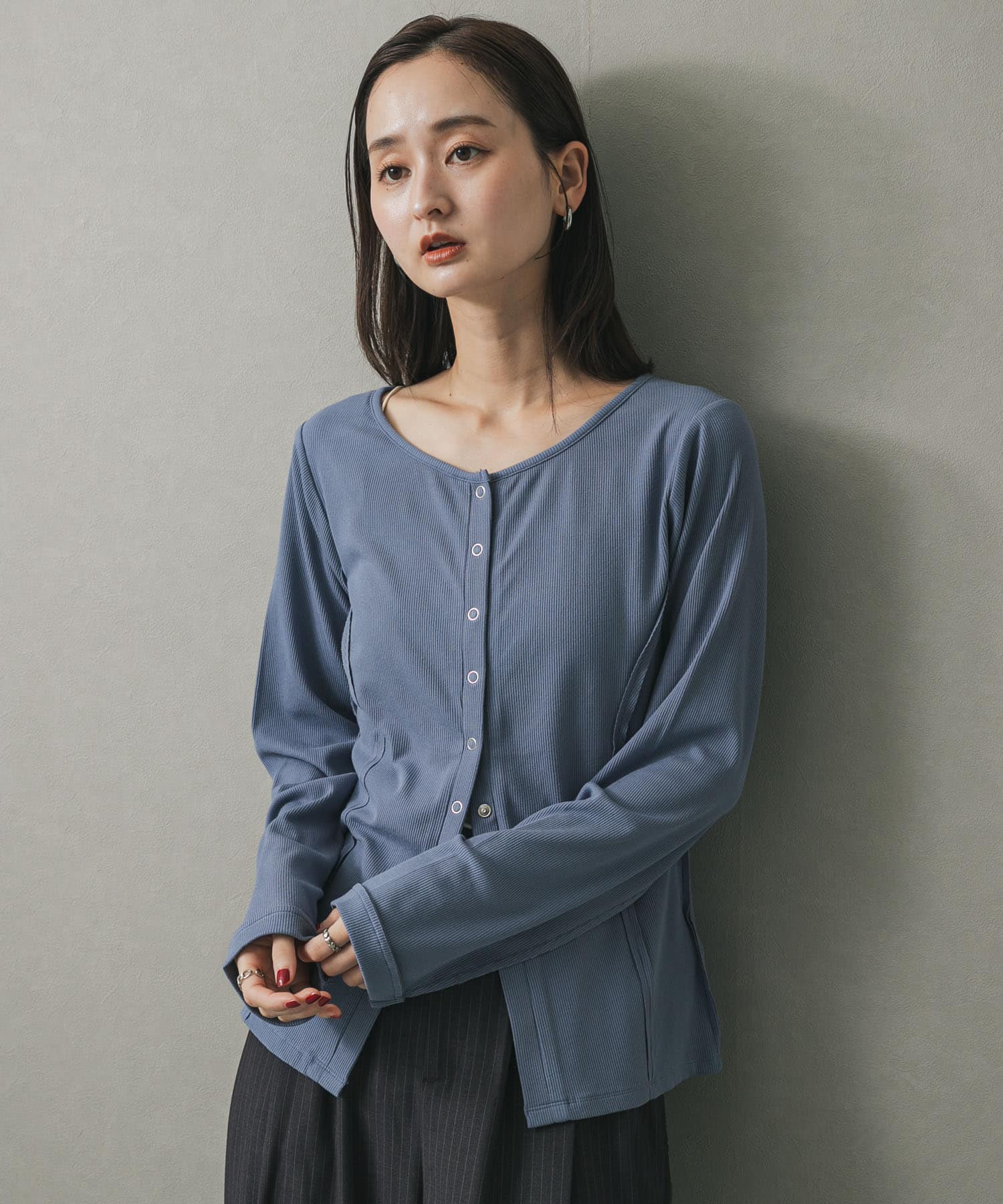 身長：169cm サイズ：one