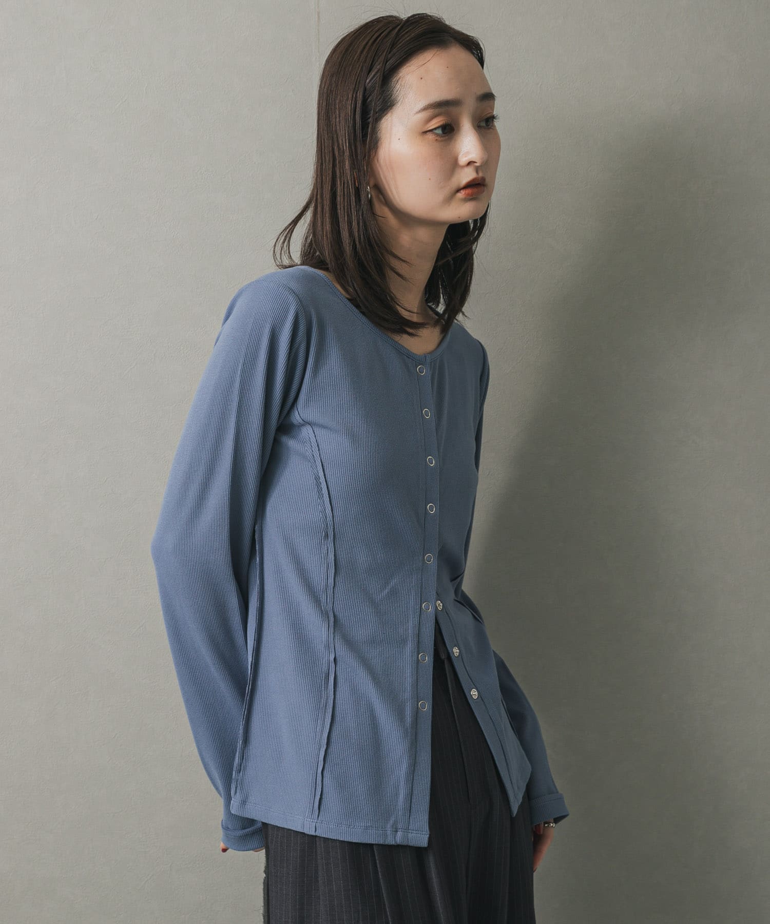 身長：169cm サイズ：one