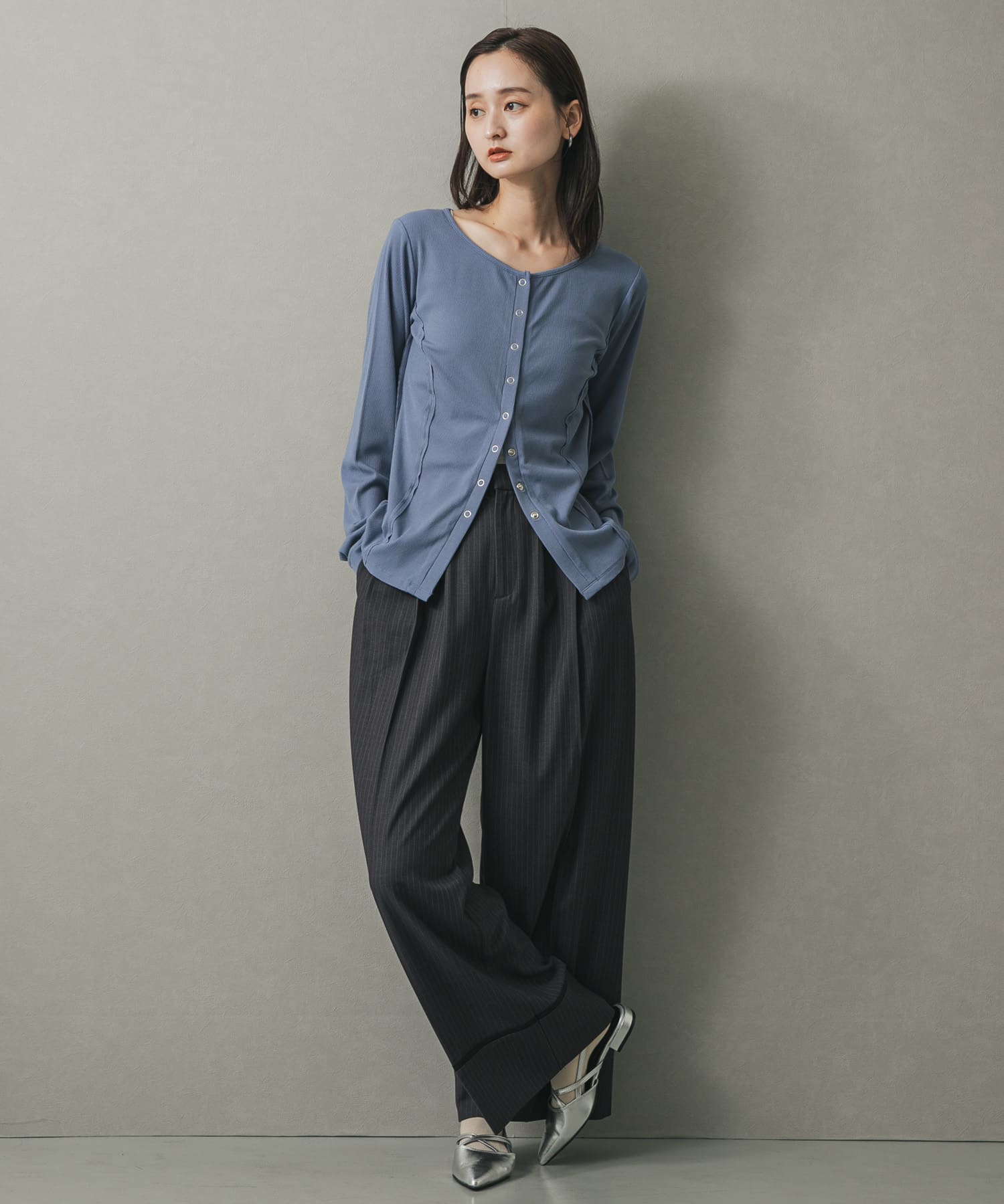 身長：169cm サイズ：one