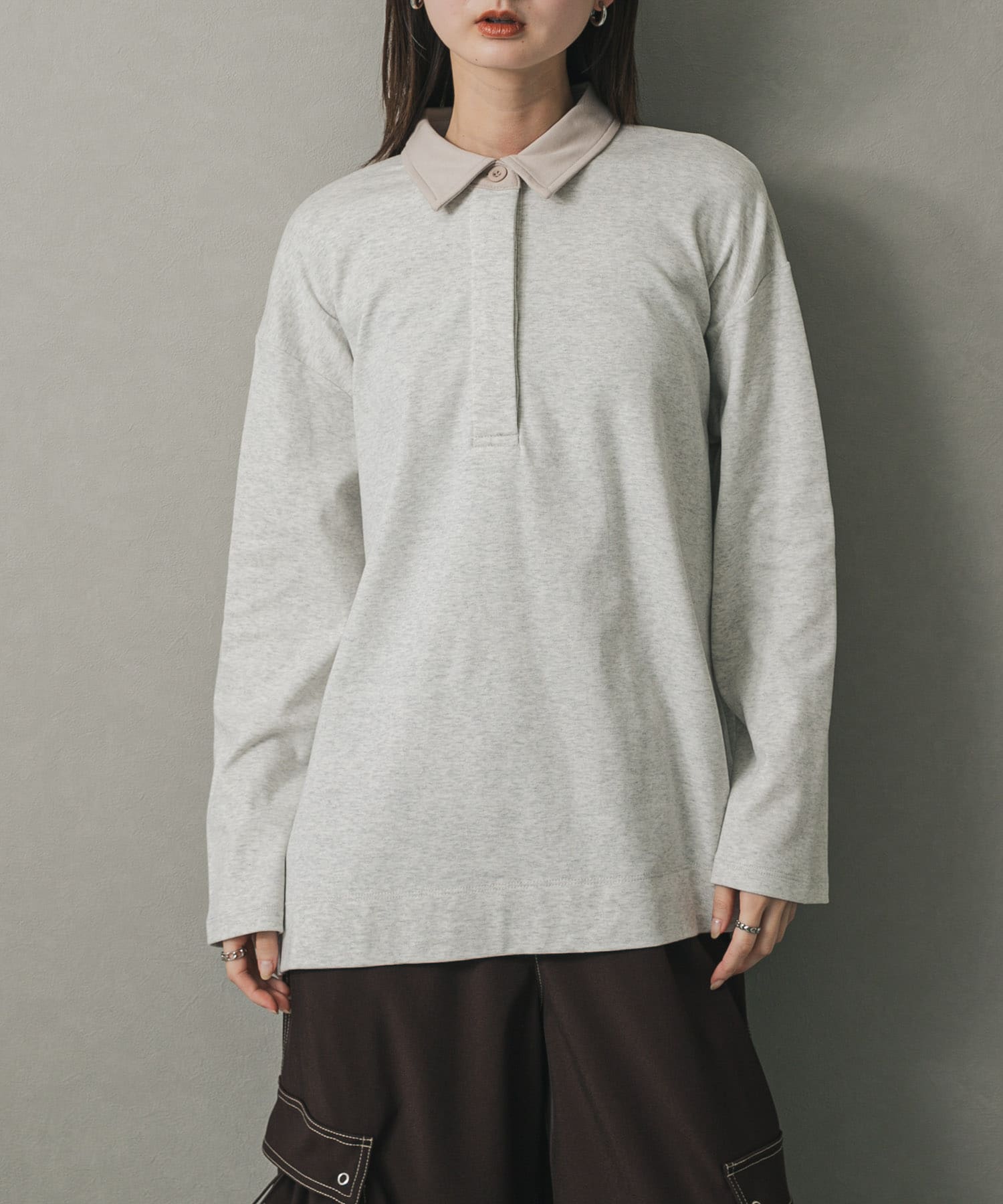 身長：169cm サイズ：one