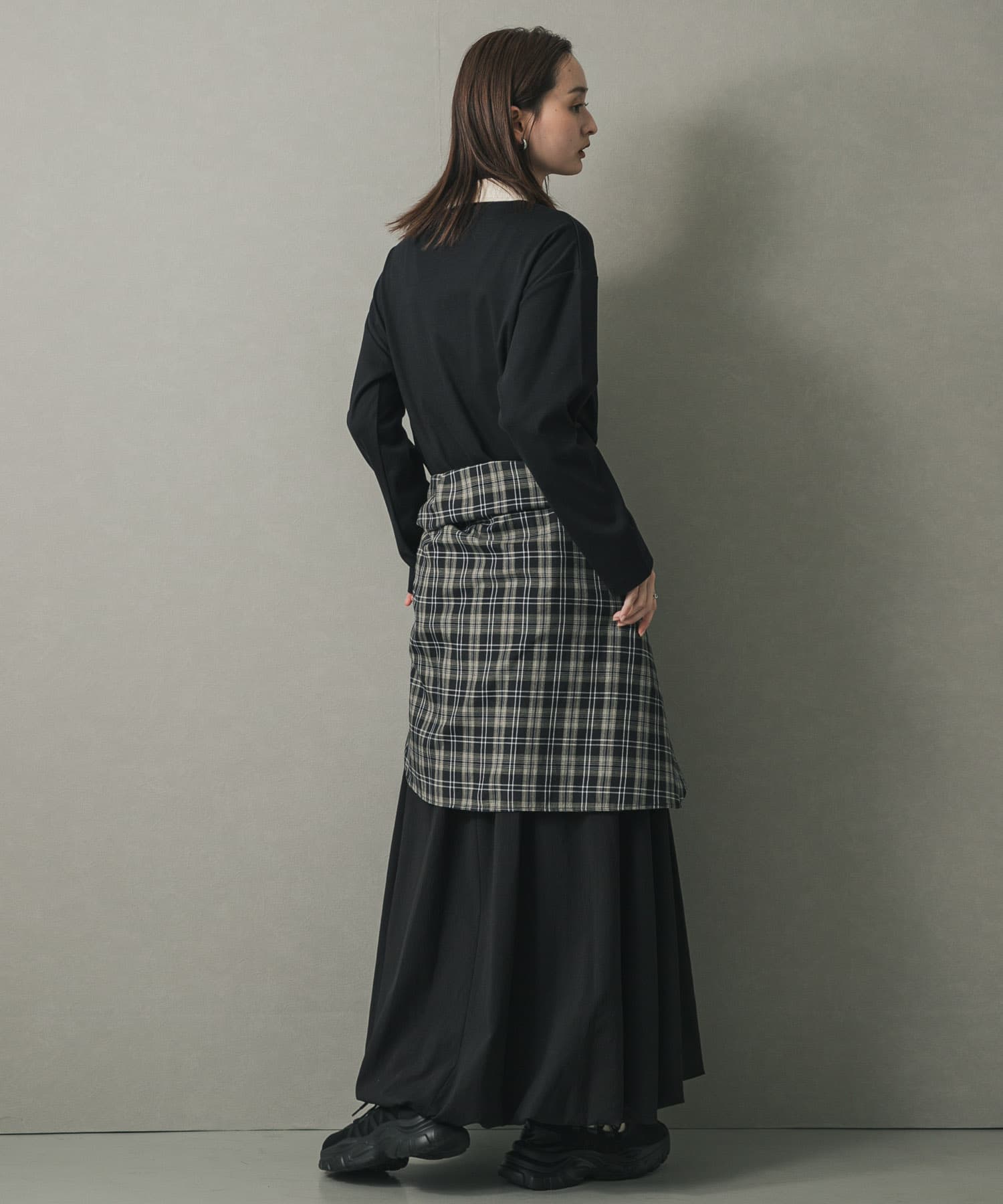 身長：169cm サイズ：one