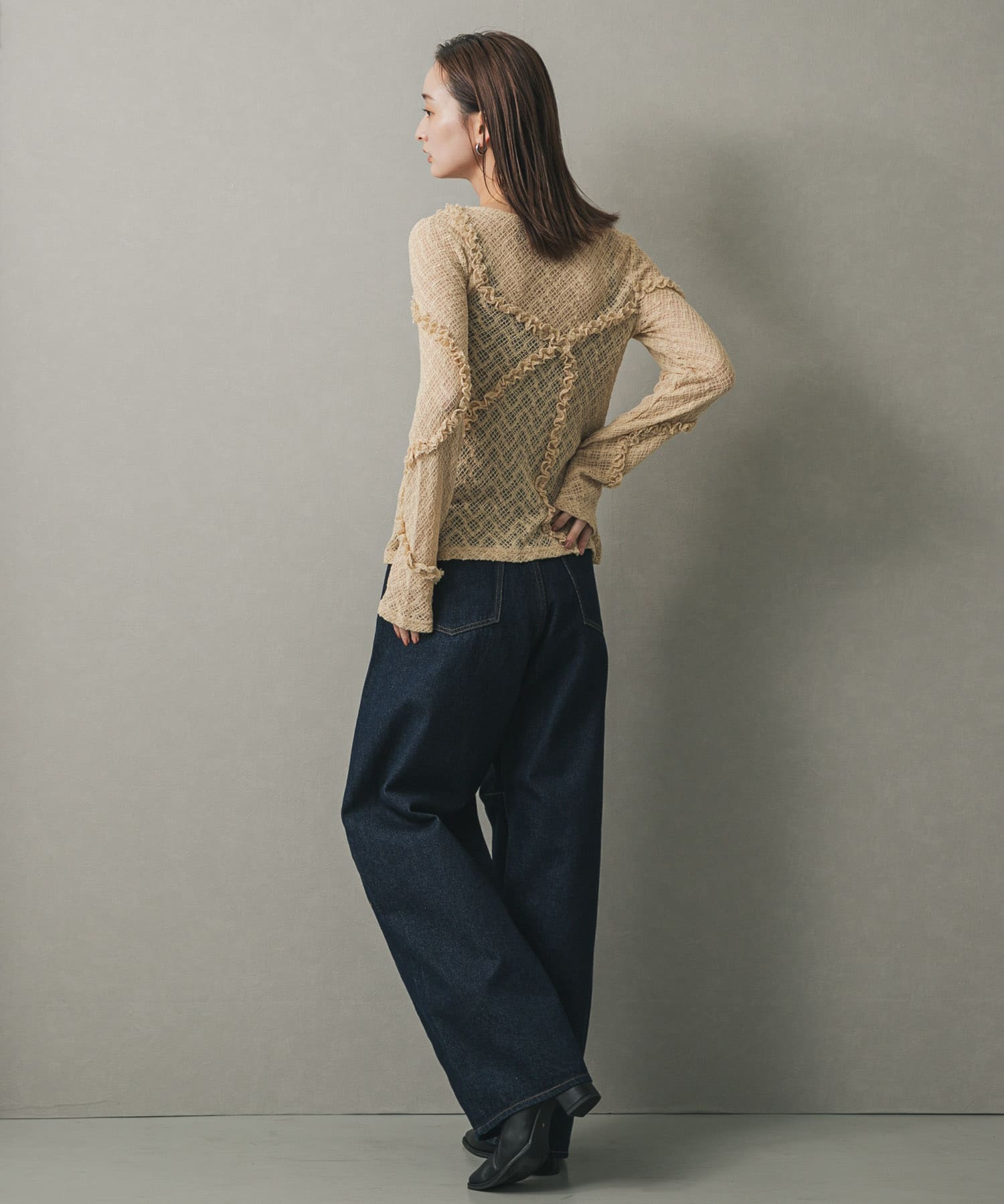 身長：169cm サイズ：one