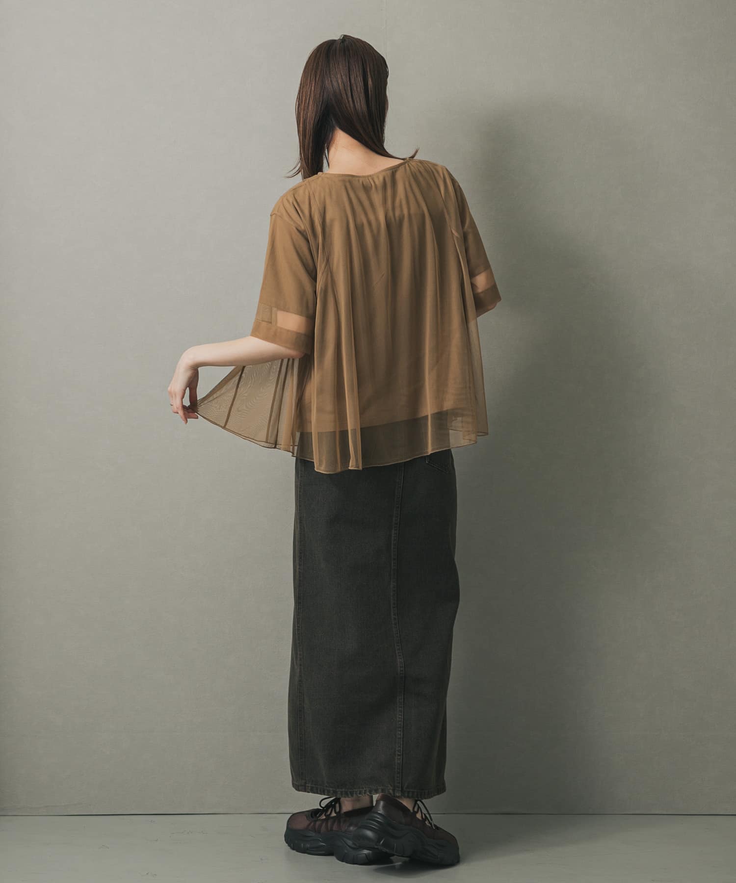 身長：169cm サイズ：one