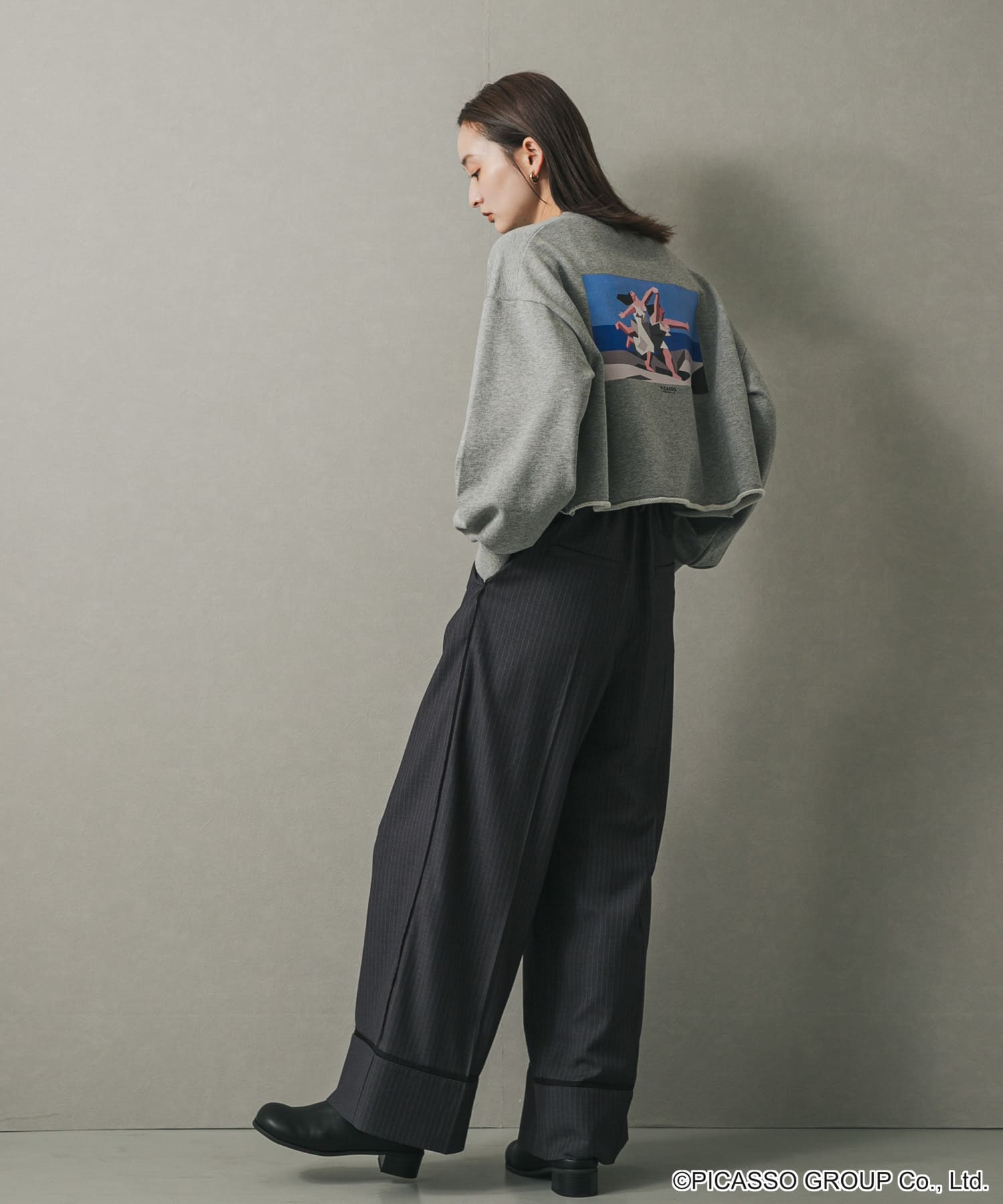 身長：169cm サイズ：one