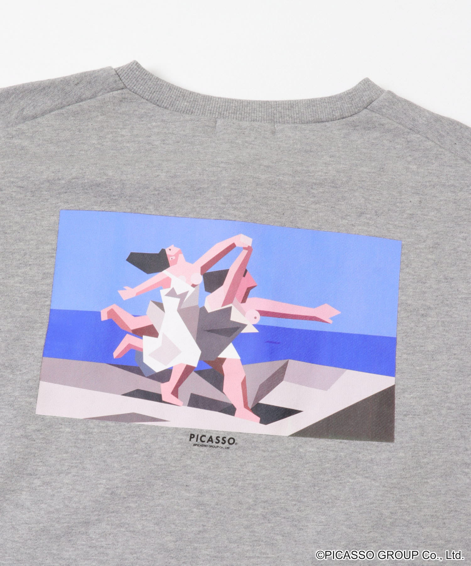 PICASSOレースアップクロップドトップ GRAY one