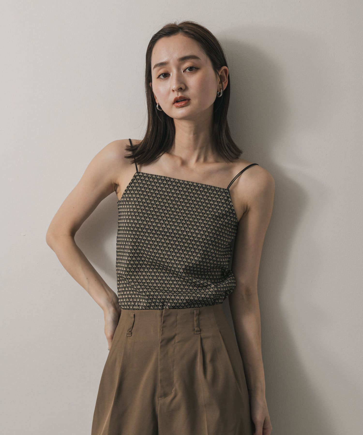 身長：169cm サイズ：one