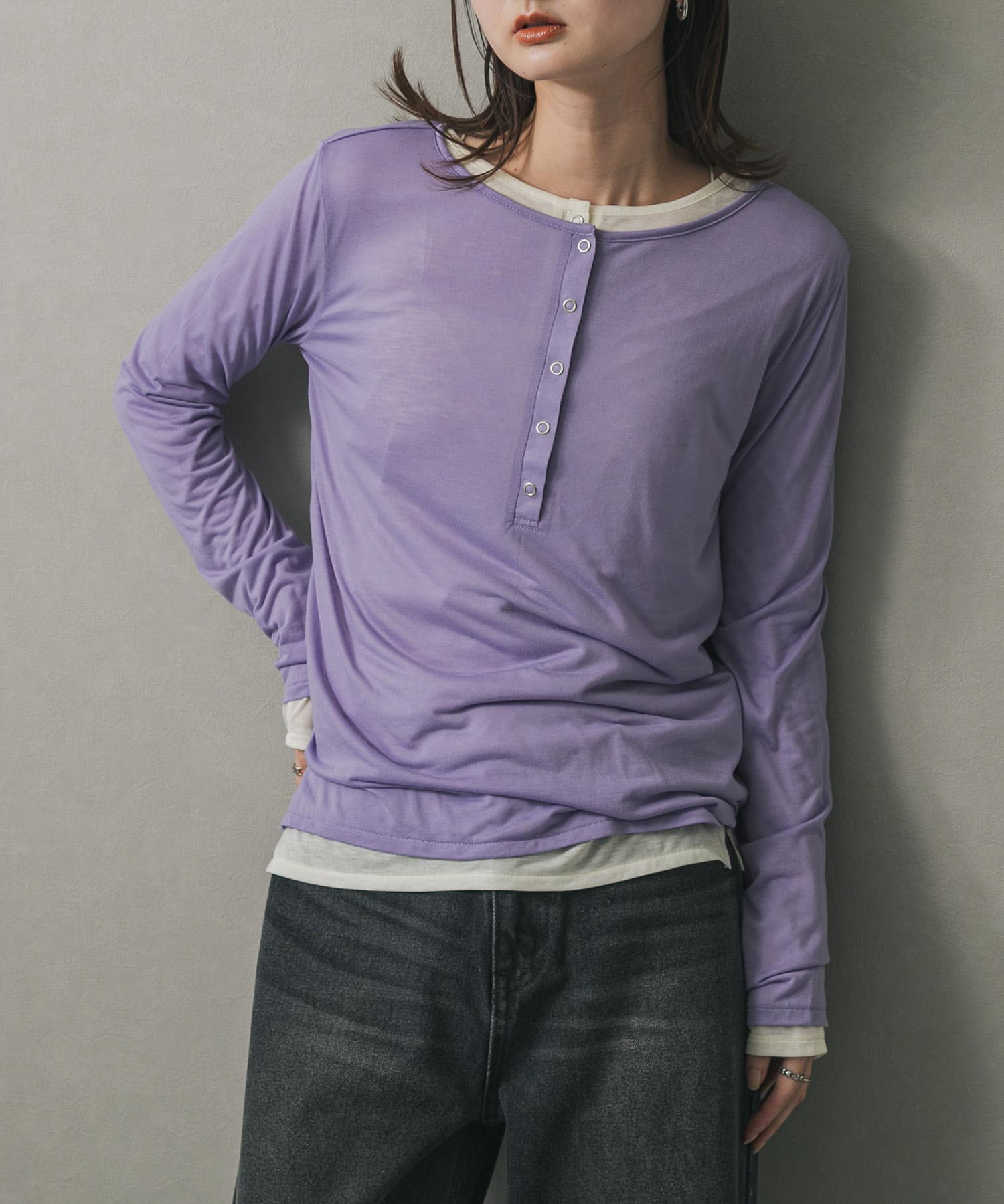 身長：169cm サイズ：one