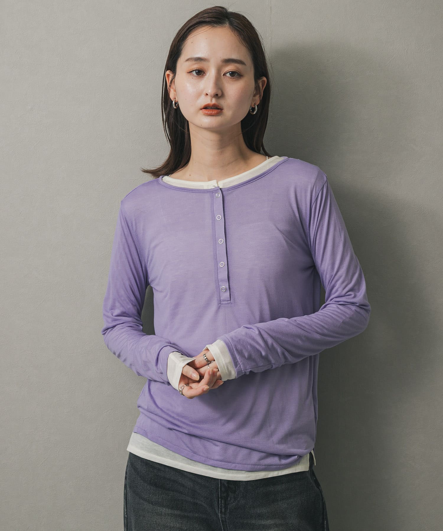 身長：169cm サイズ：one