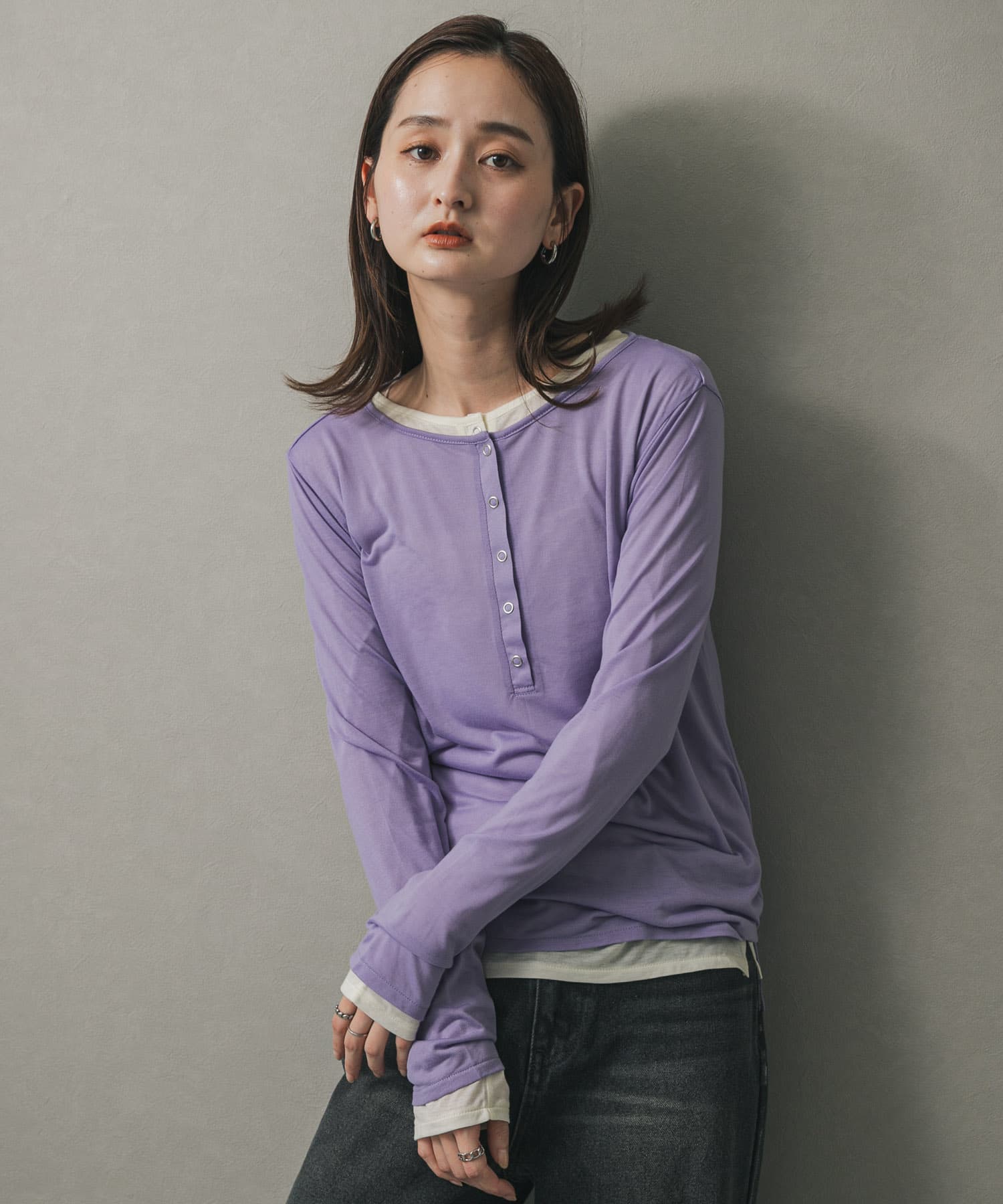 身長：169cm サイズ：one