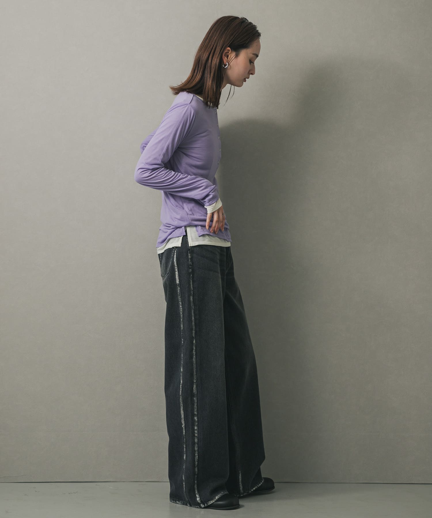 身長：169cm サイズ：one