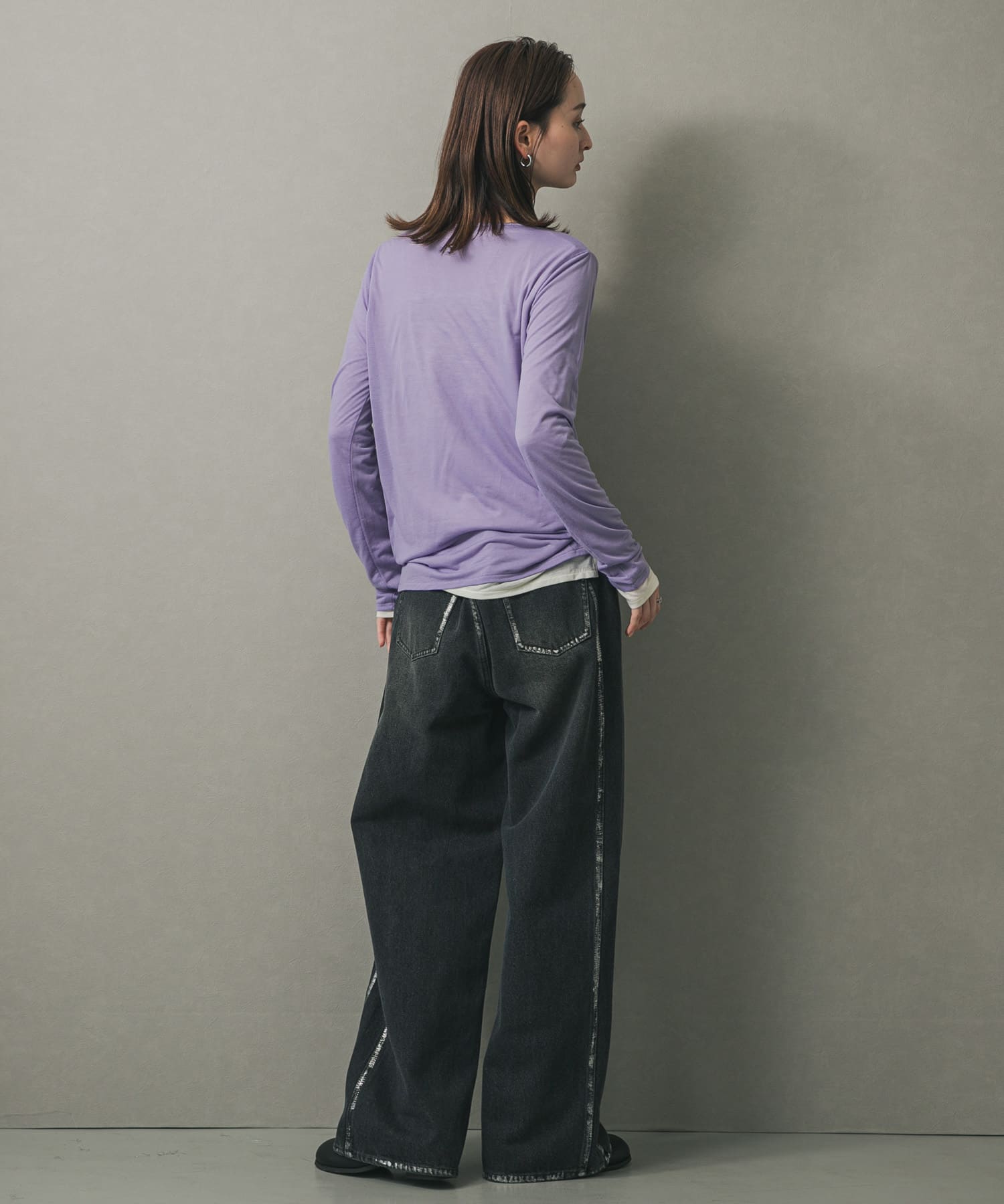 身長：169cm サイズ：one