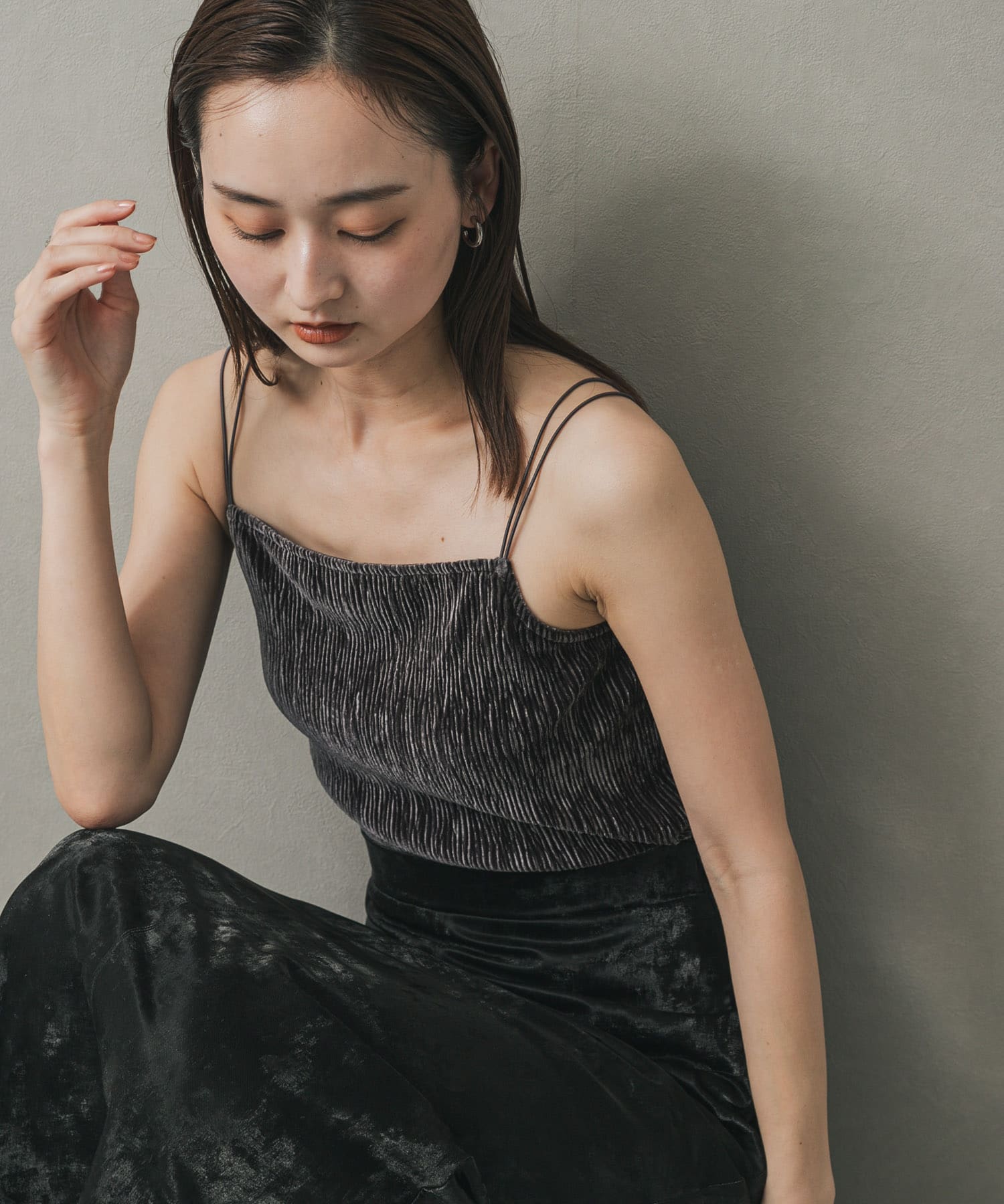 身長：169cm サイズ：one