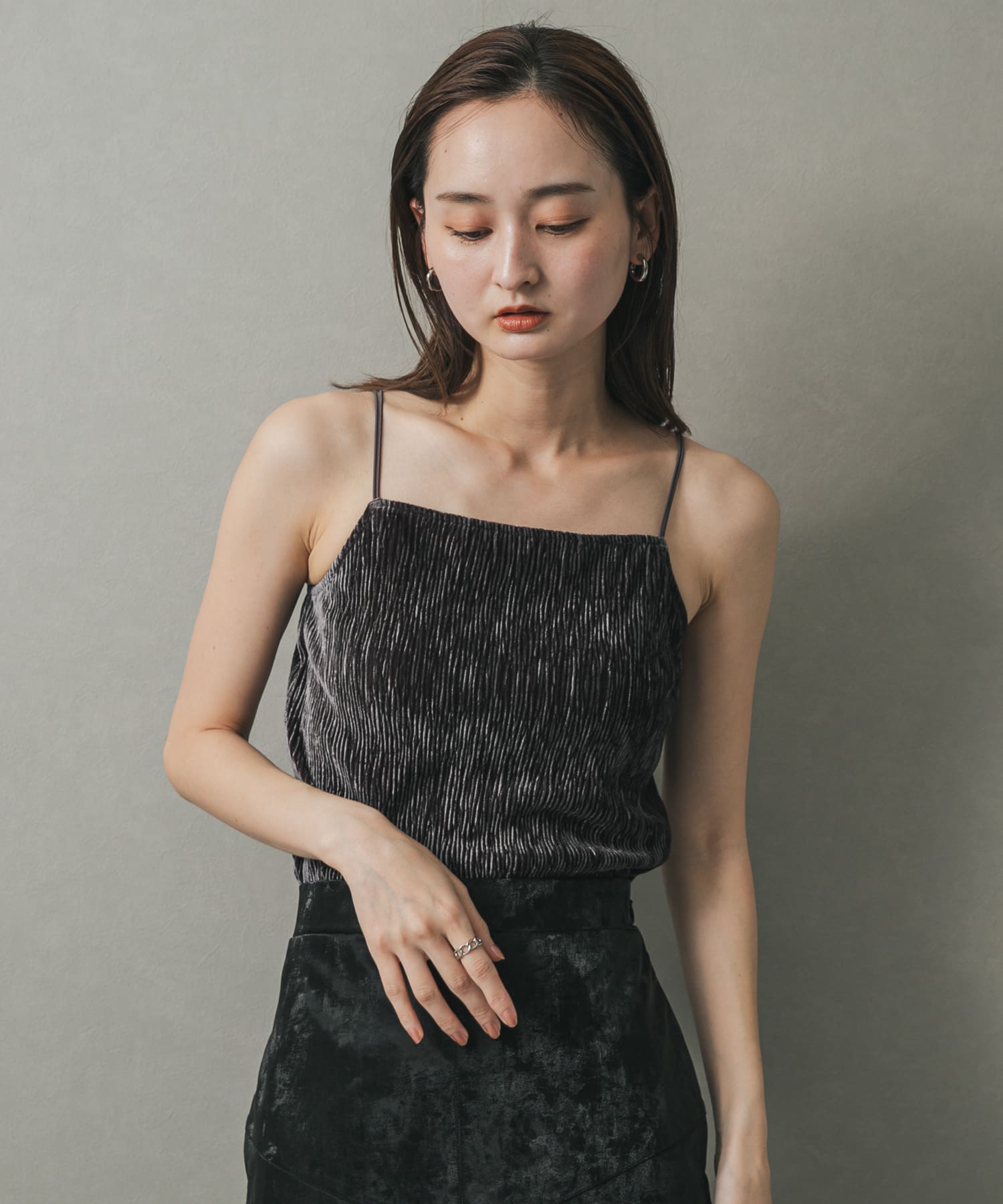 身長：169cm サイズ：one