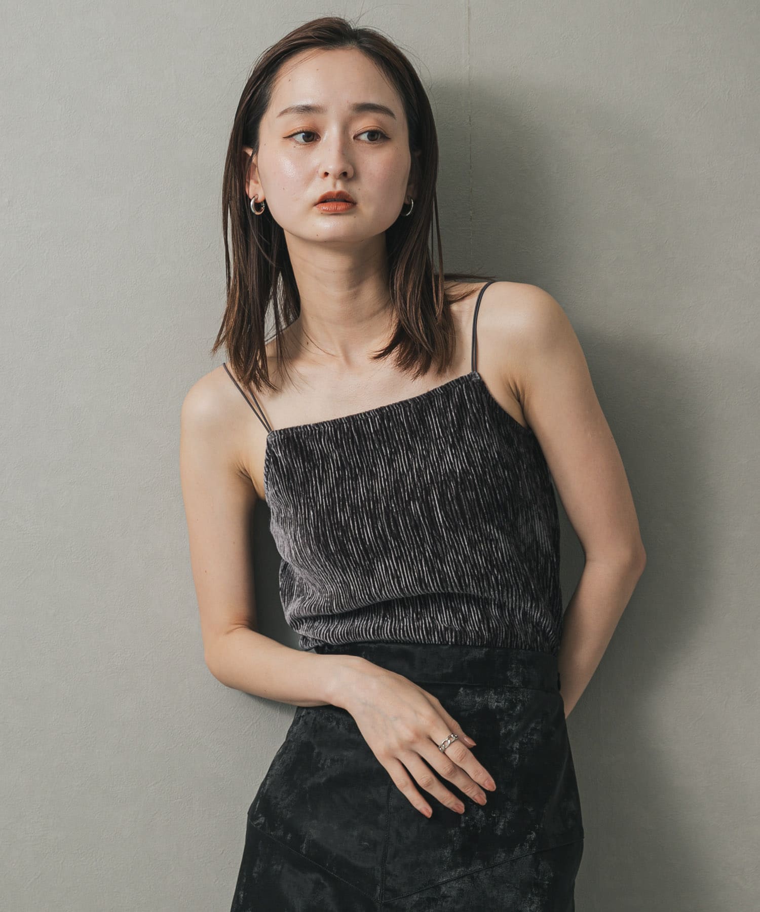 身長：169cm サイズ：one