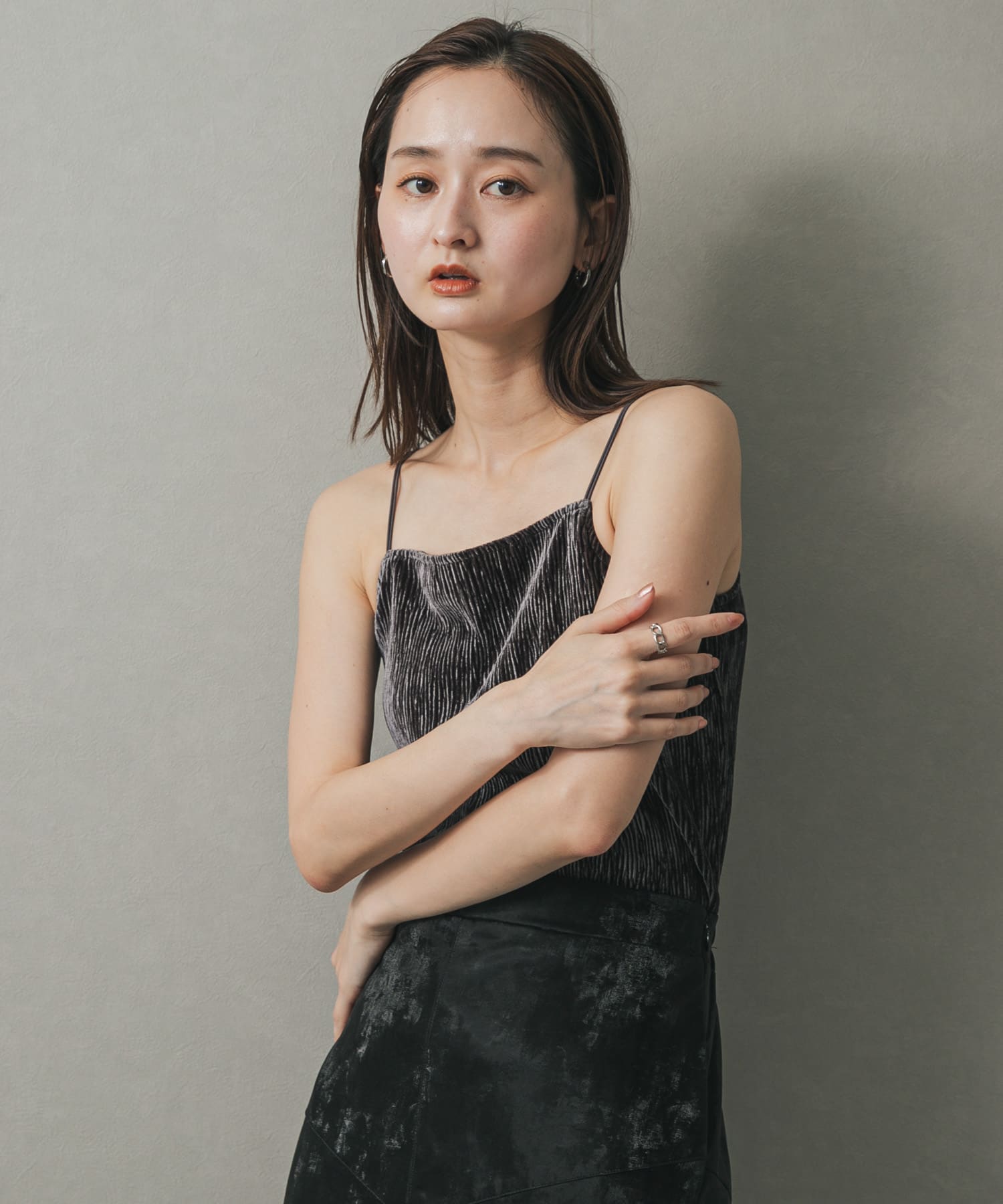 身長：169cm サイズ：one