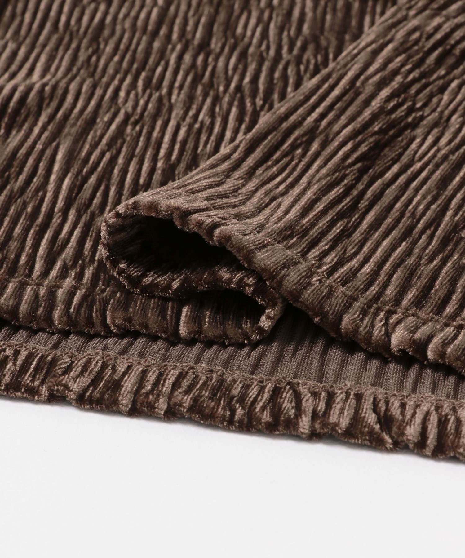 ベロアキャミソール BROWN one