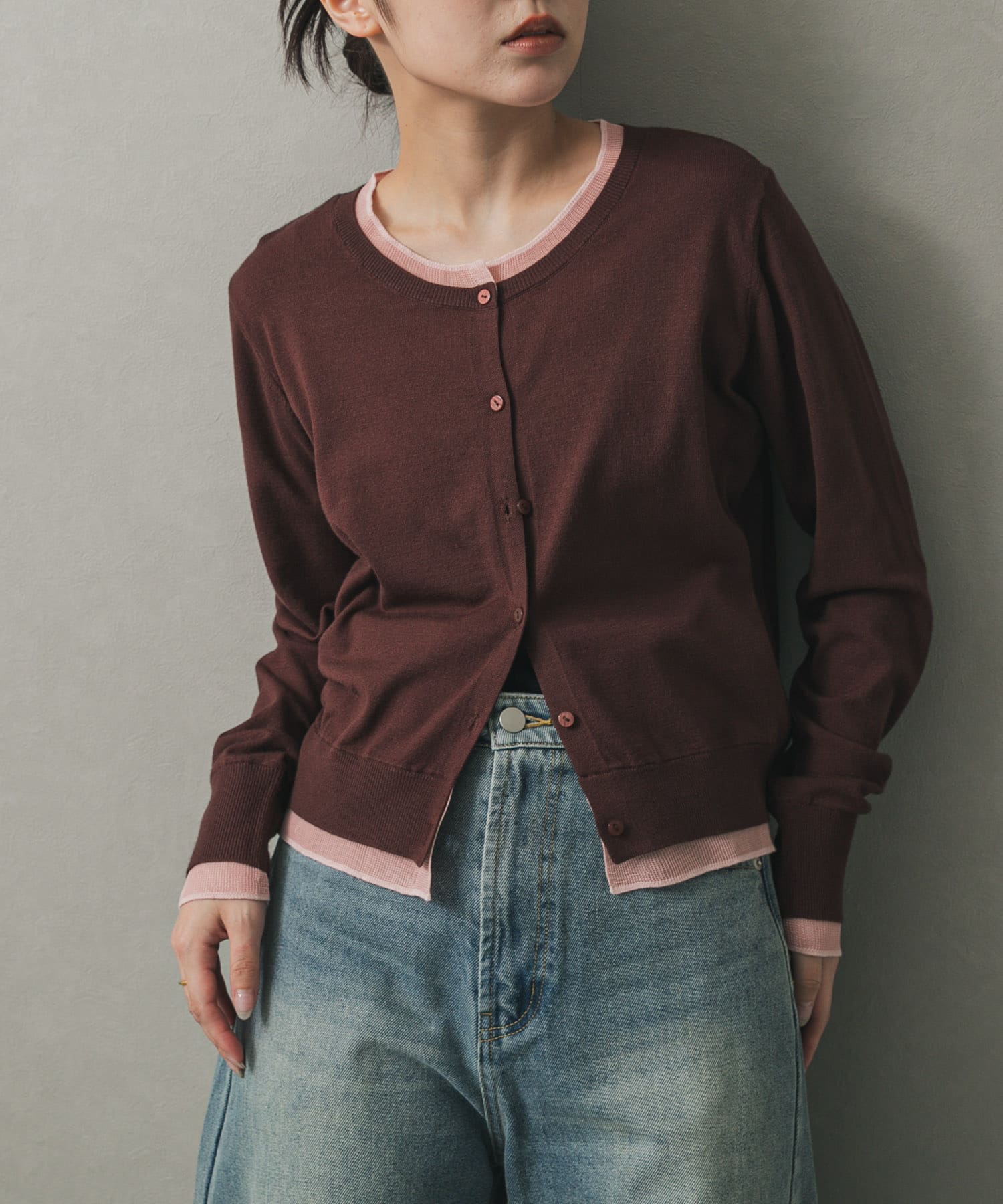 身長：158cm サイズ：one