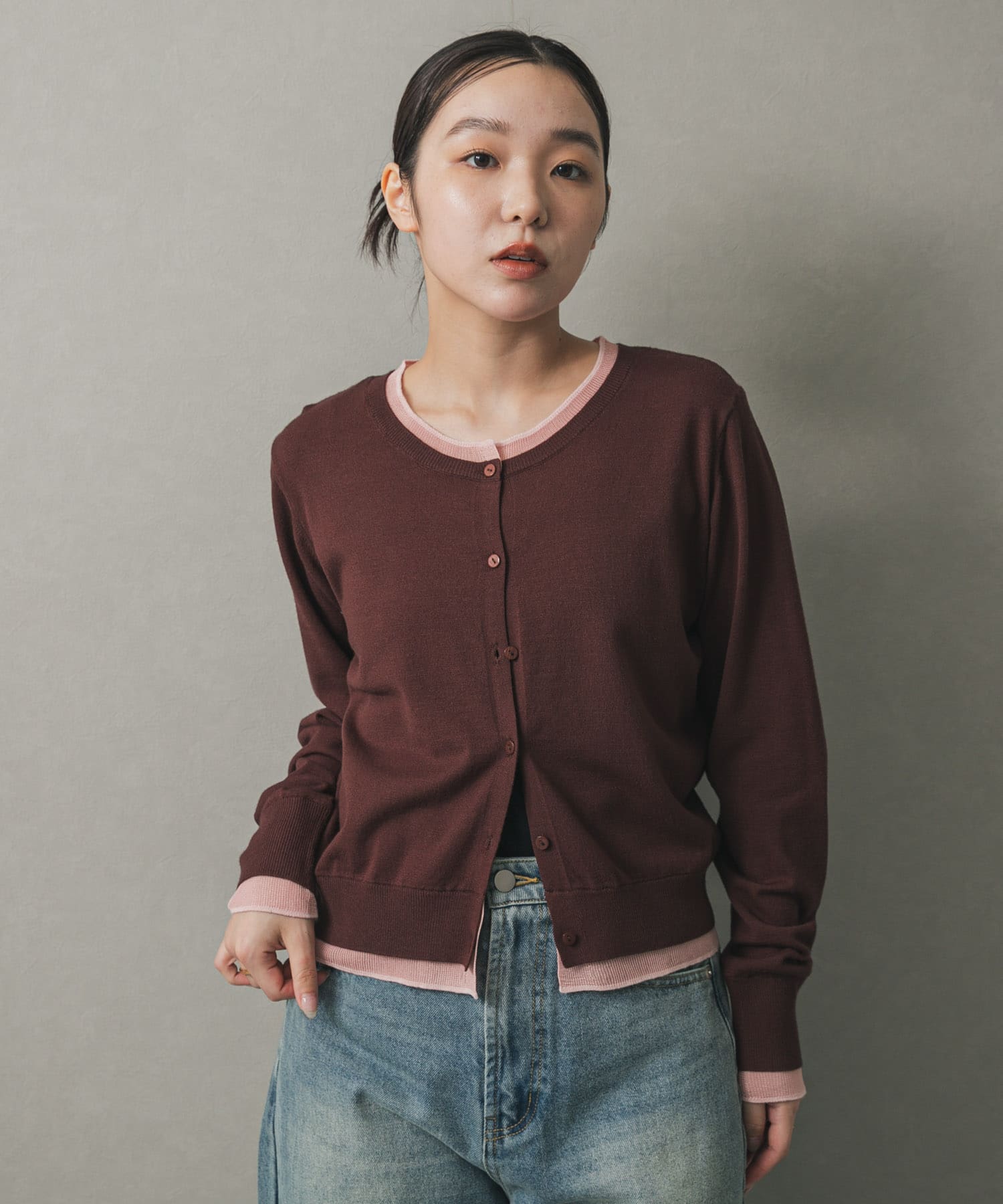 身長：158cm サイズ：one