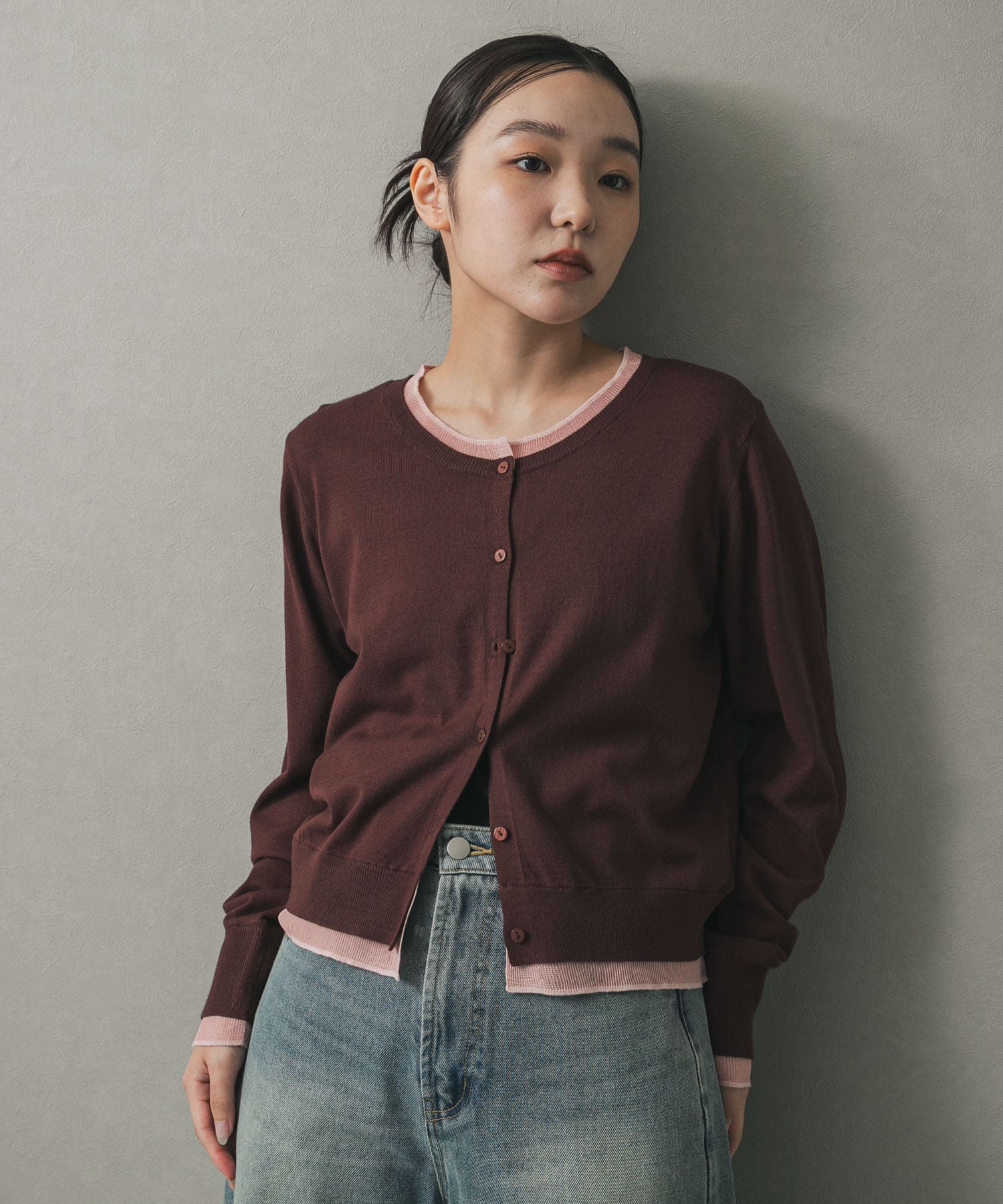 身長：158cm サイズ：one