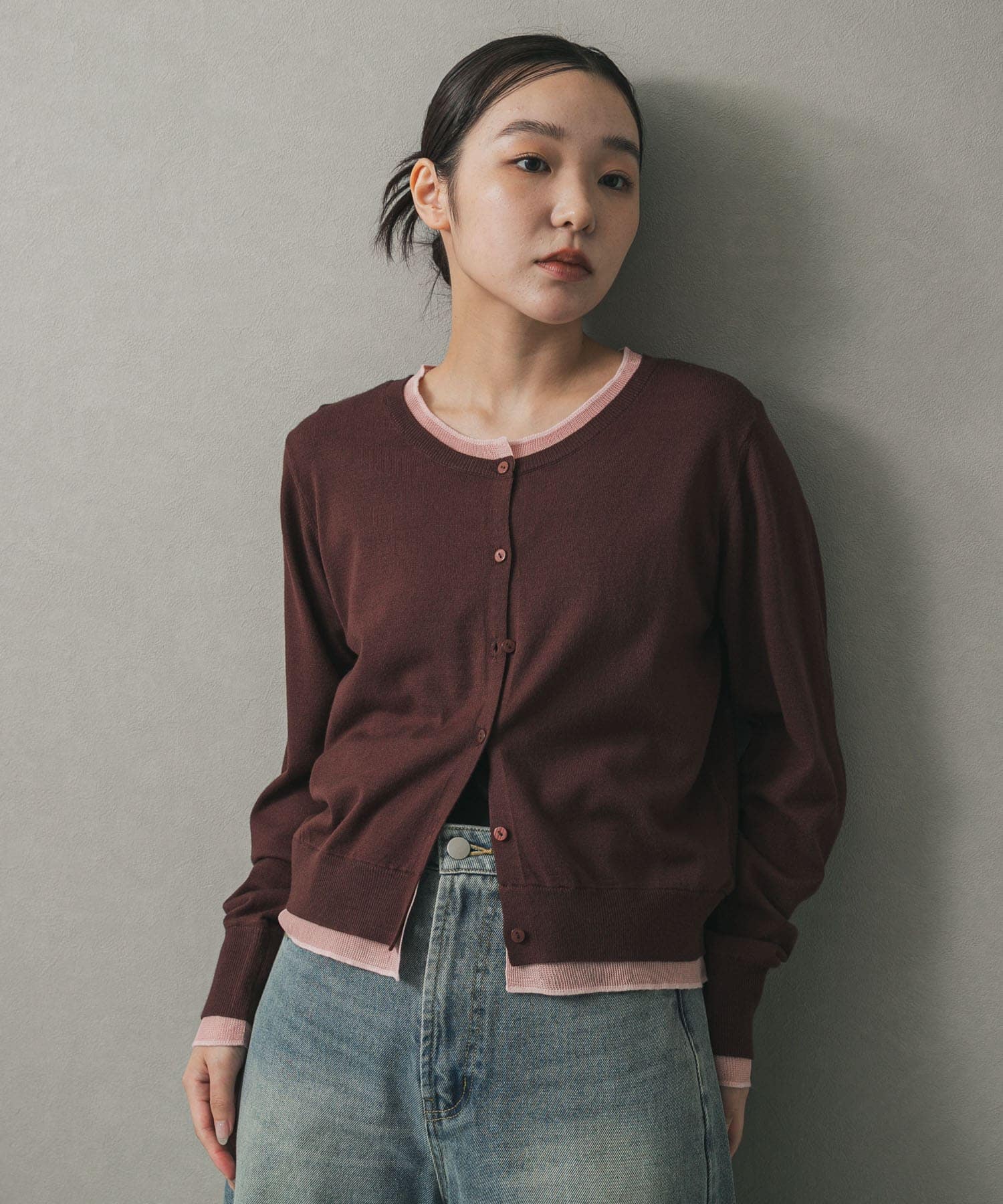 身長：158cm サイズ：one