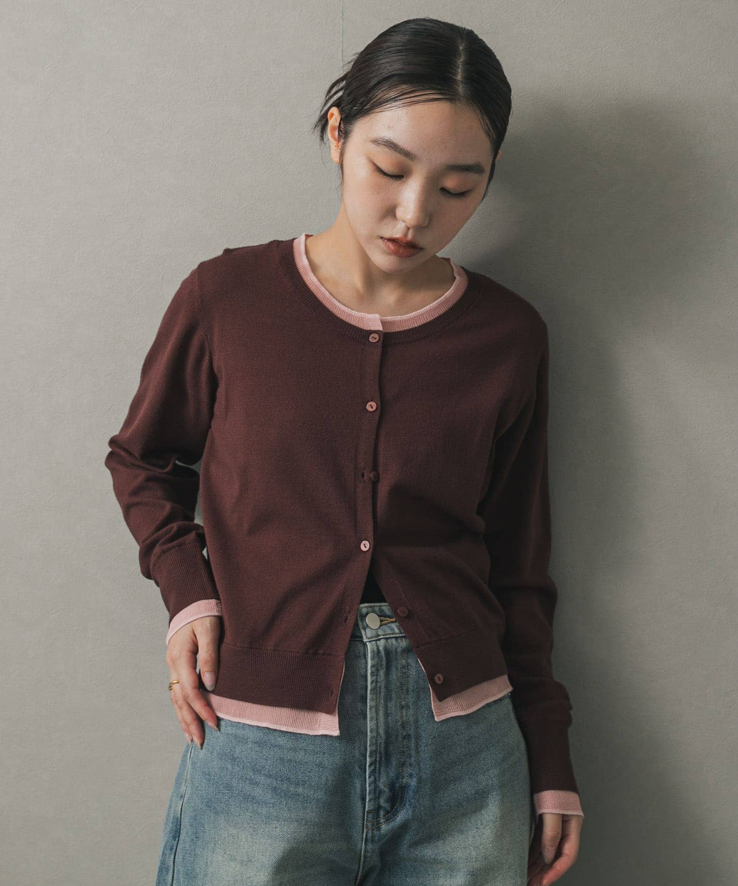 身長：158cm サイズ：one