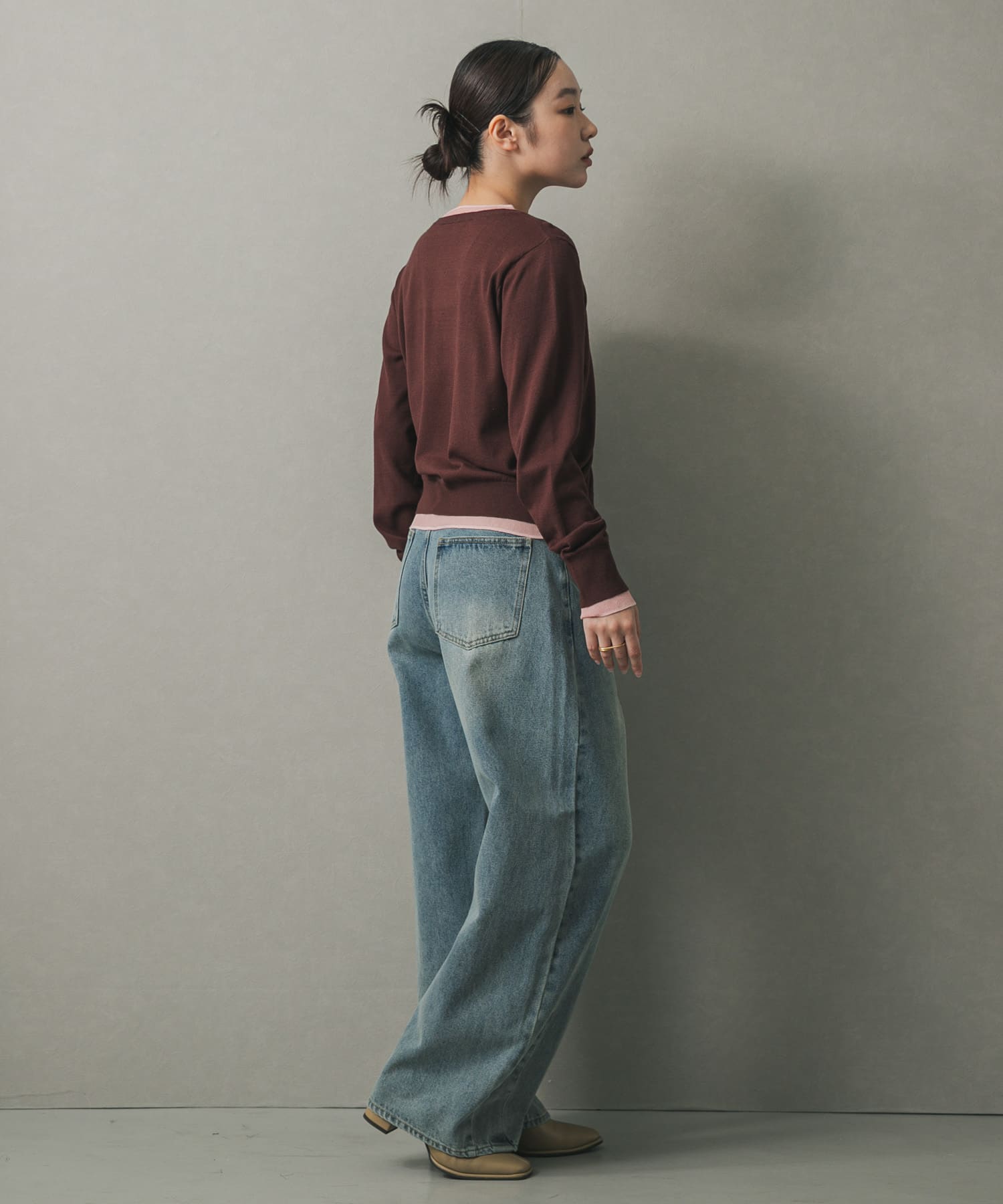 身長：158cm サイズ：one