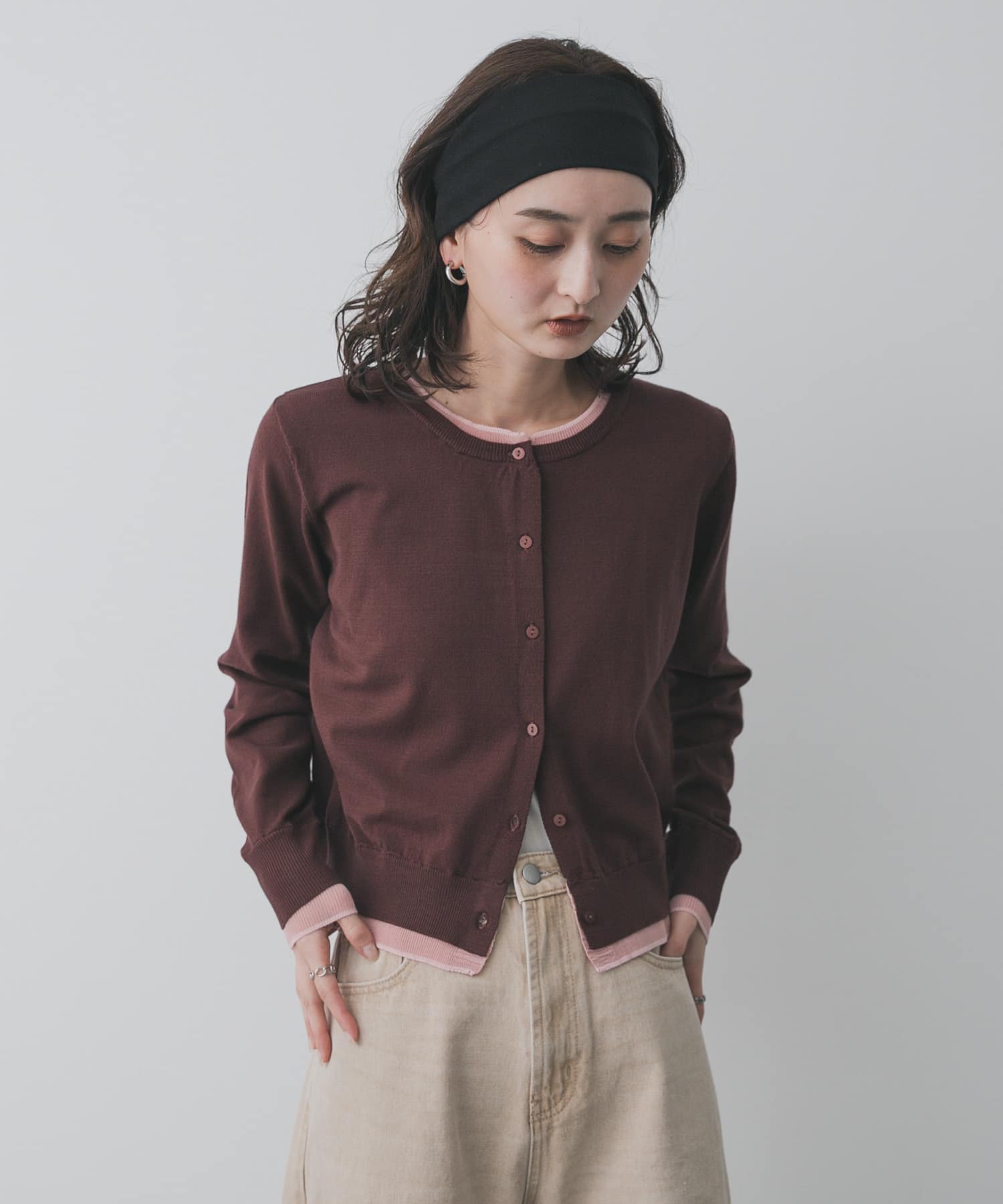 身長：169cm サイズ：one