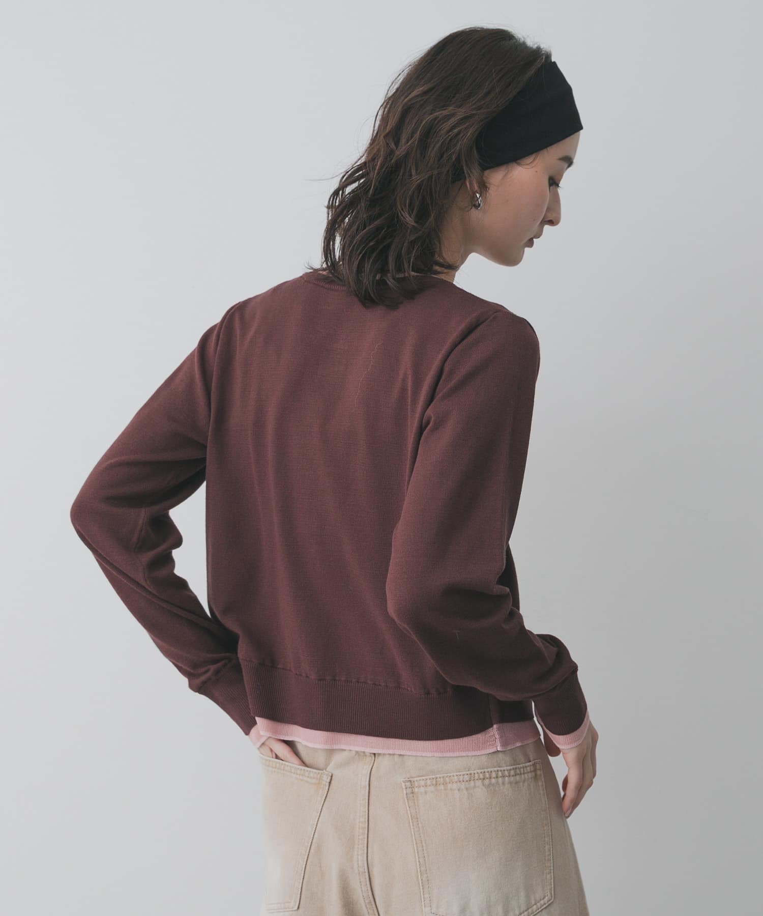 身長：169cm サイズ：one