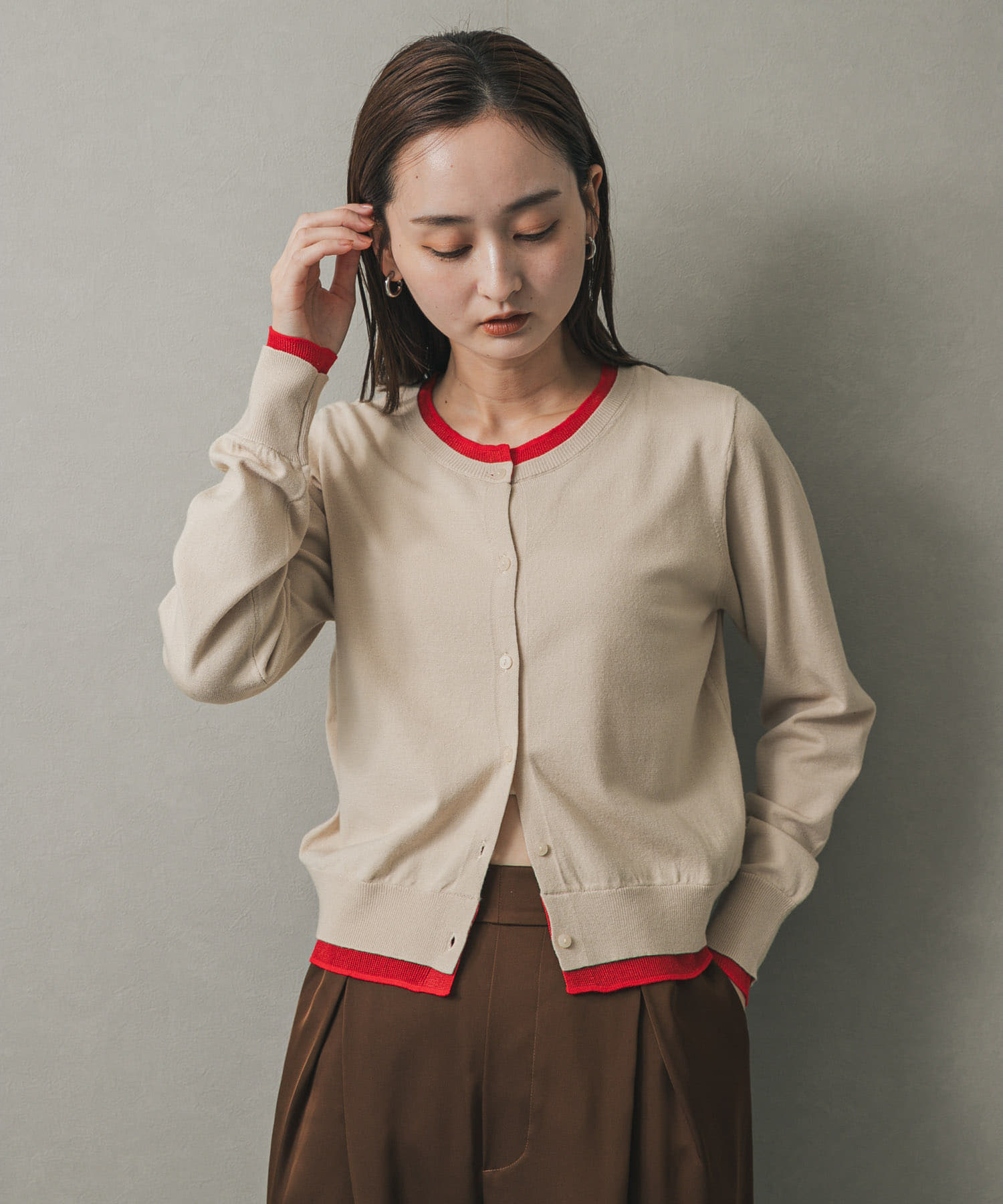 身長：169cm サイズ：one