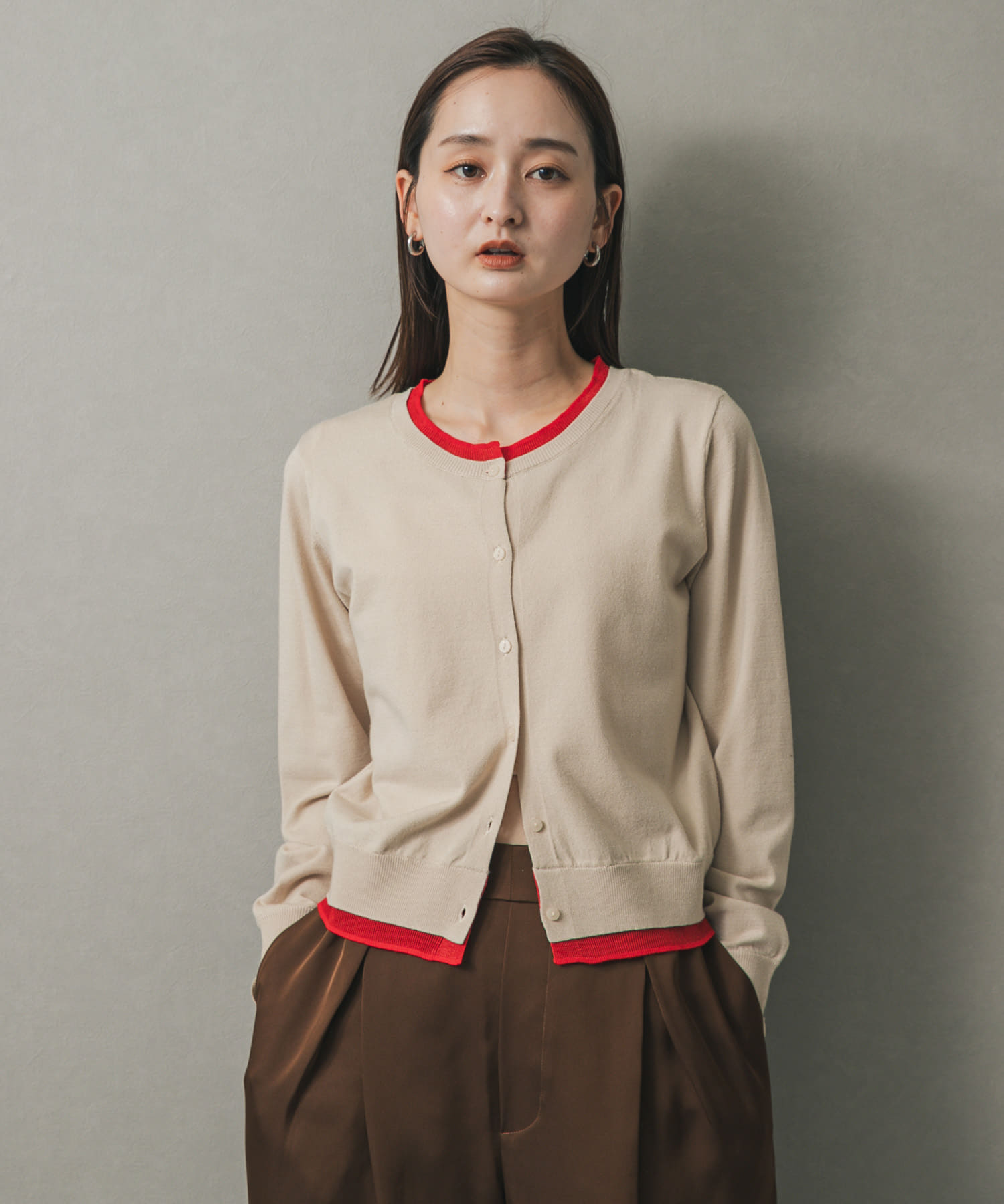 身長：169cm サイズ：one