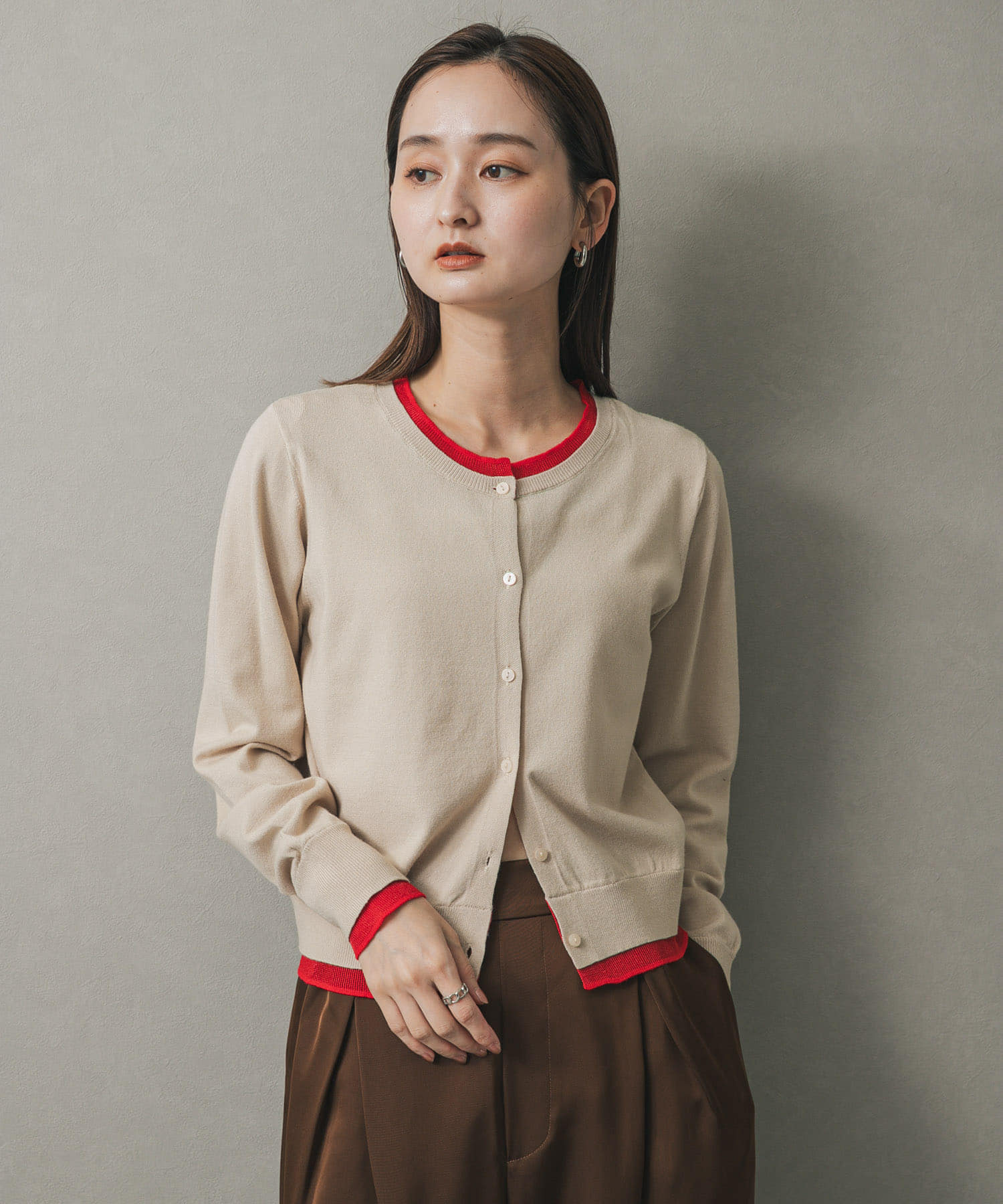 身長：169cm サイズ：one