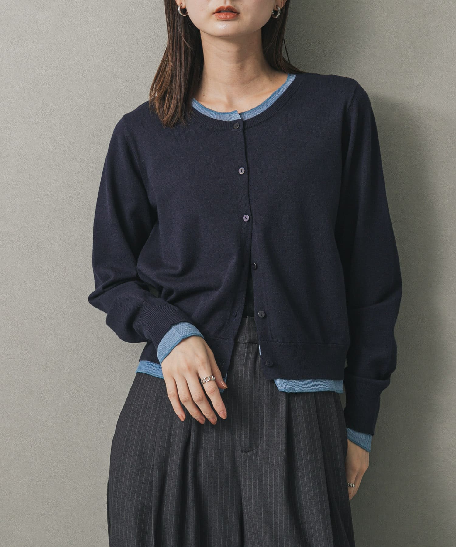 身長：169cm サイズ：one