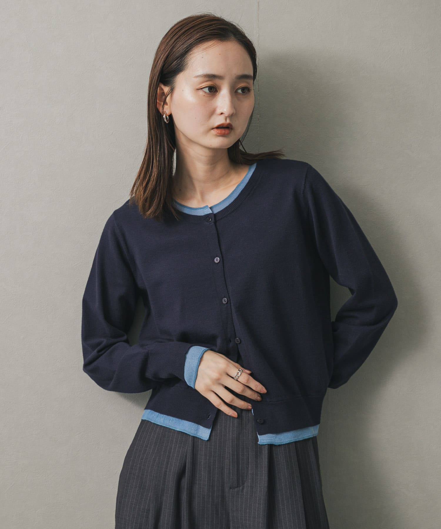 身長：169cm サイズ：one