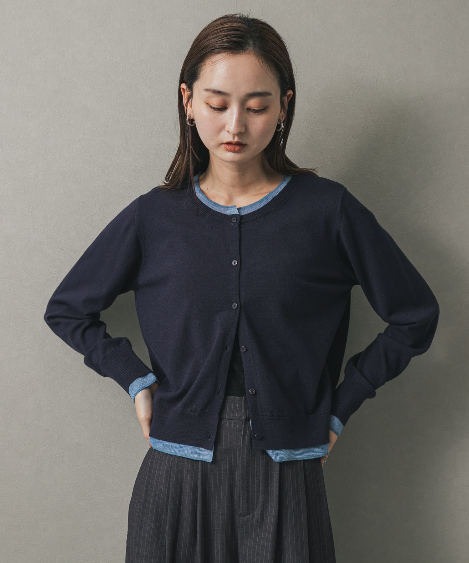 身長：169cm サイズ：one