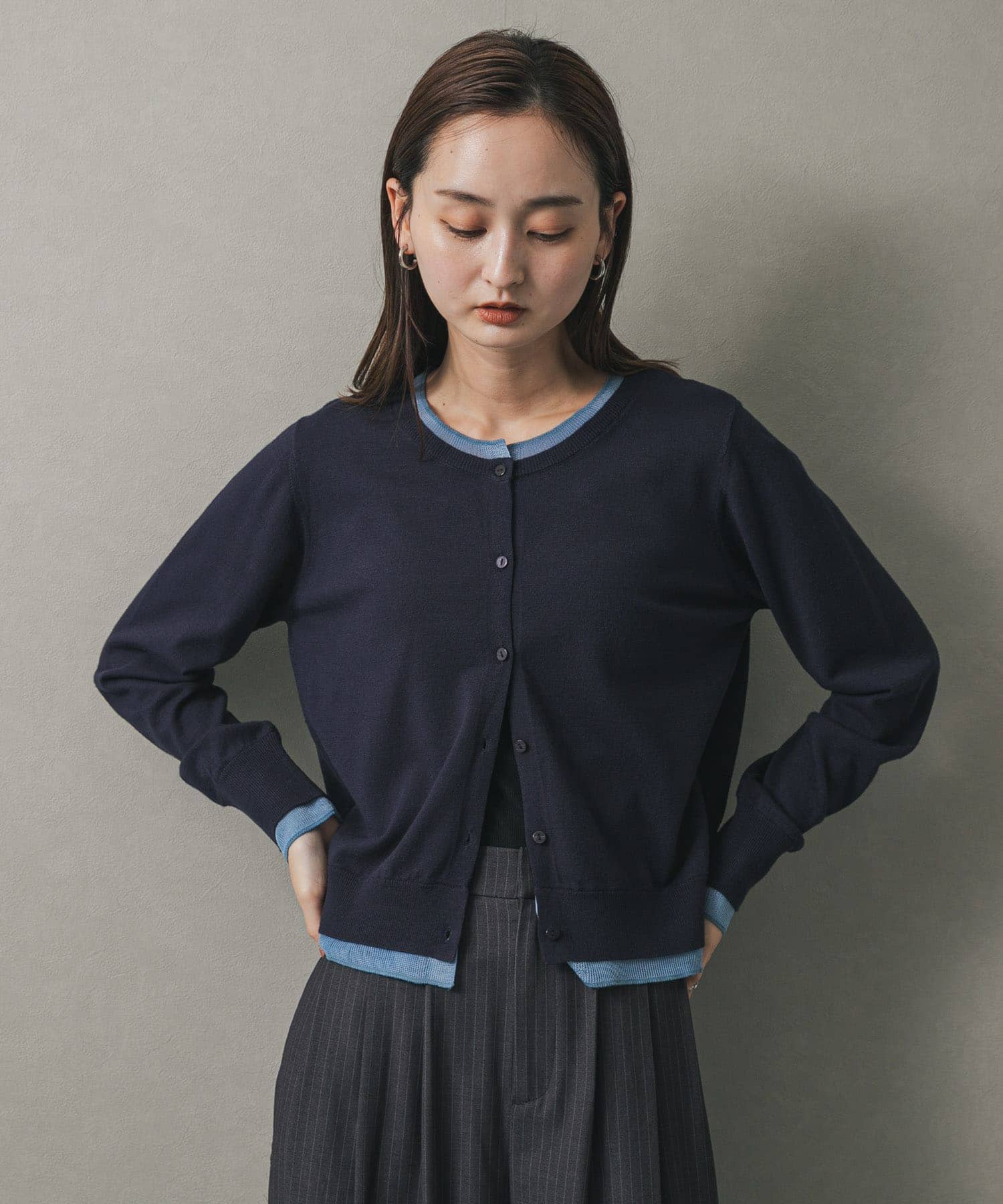 身長：169cm サイズ：one