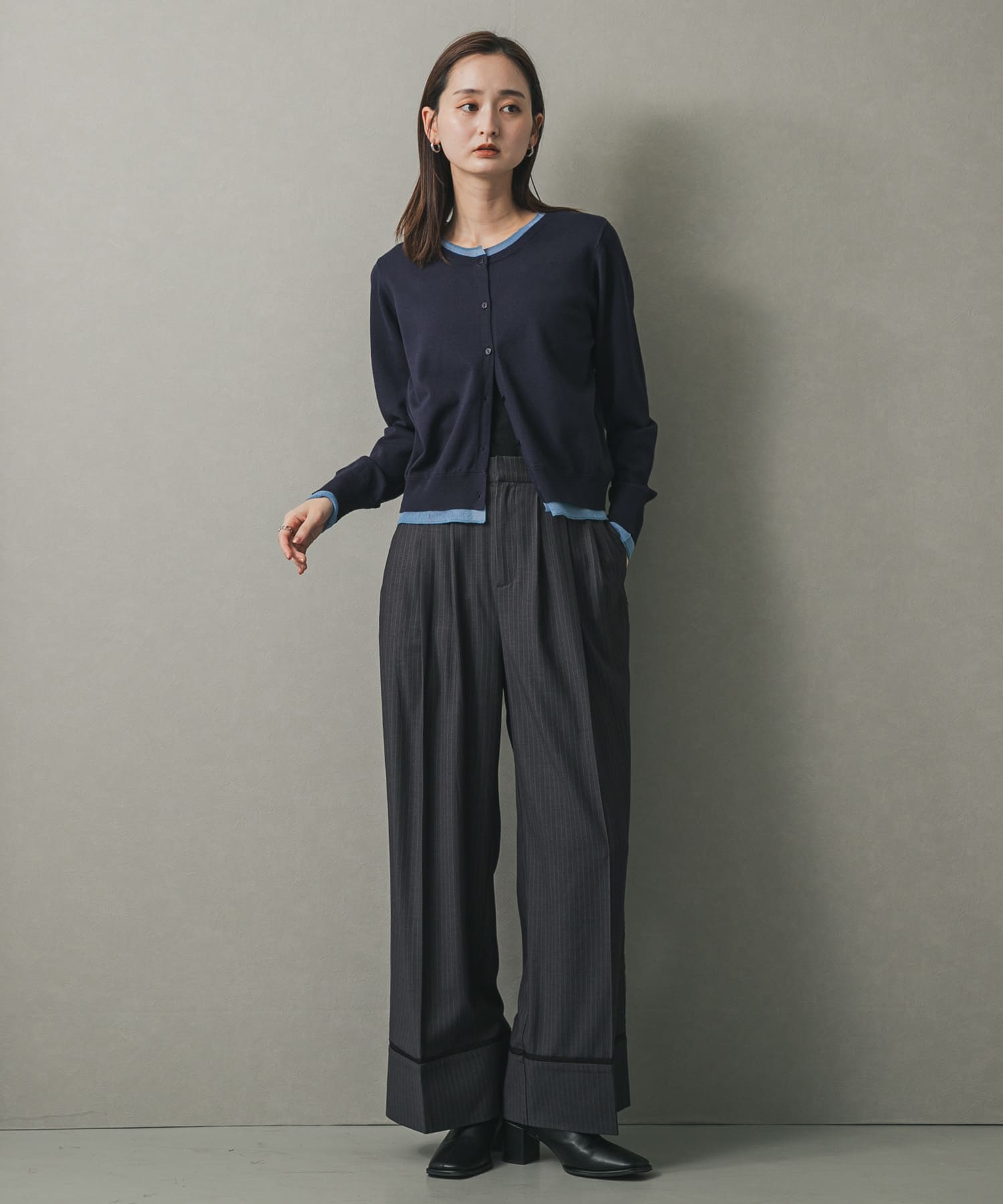 身長：169cm サイズ：one