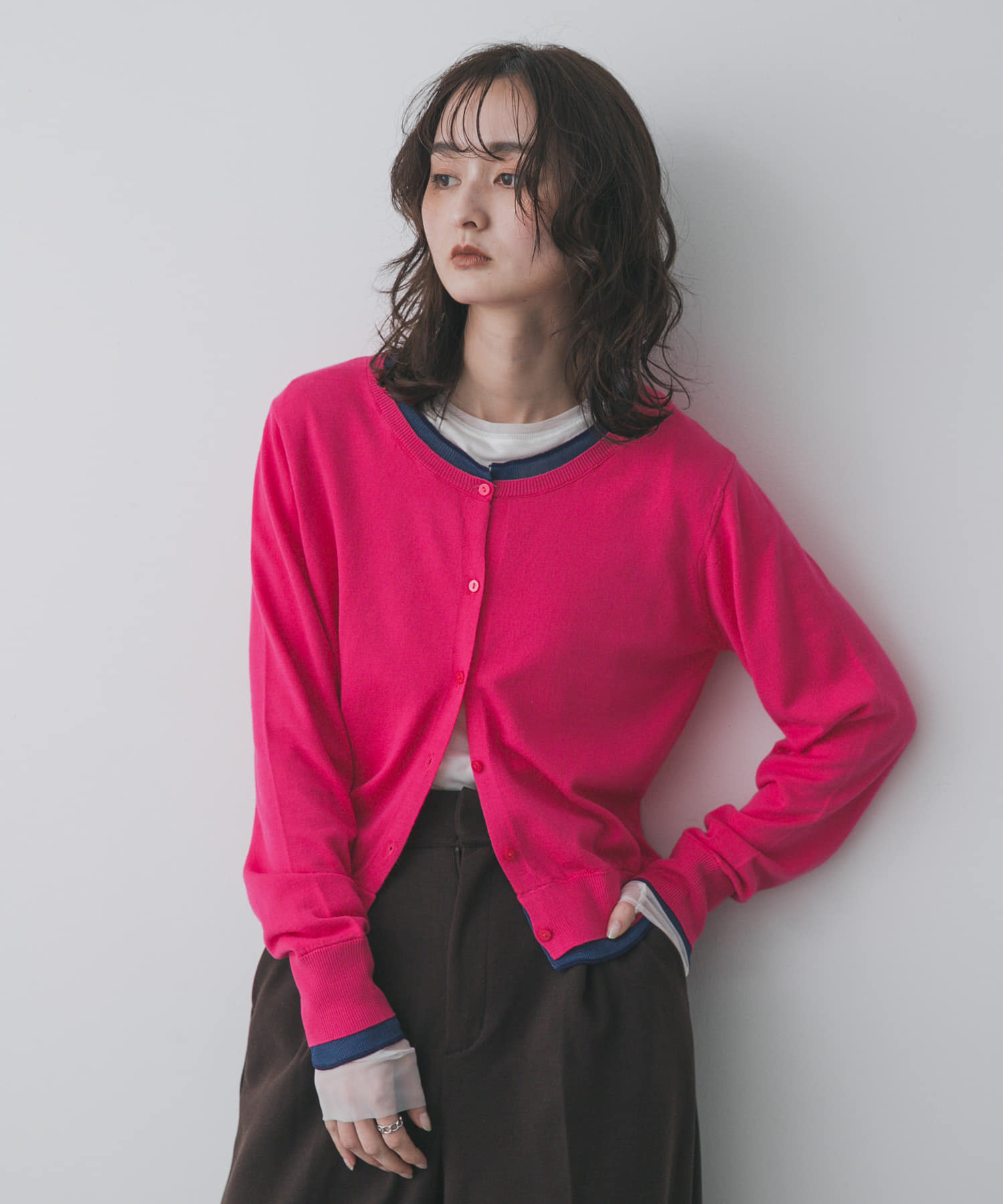 身長：169cm サイズ：one