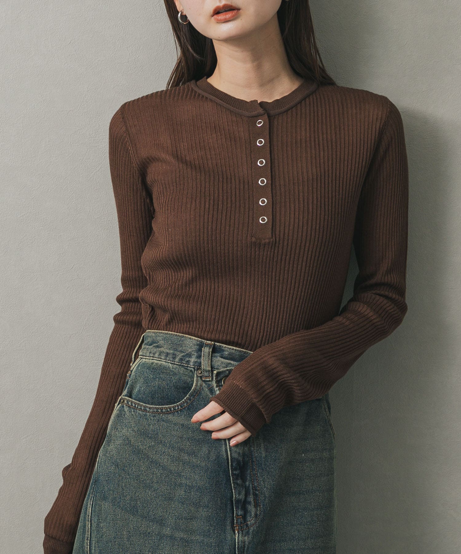 身長：169cm サイズ：one